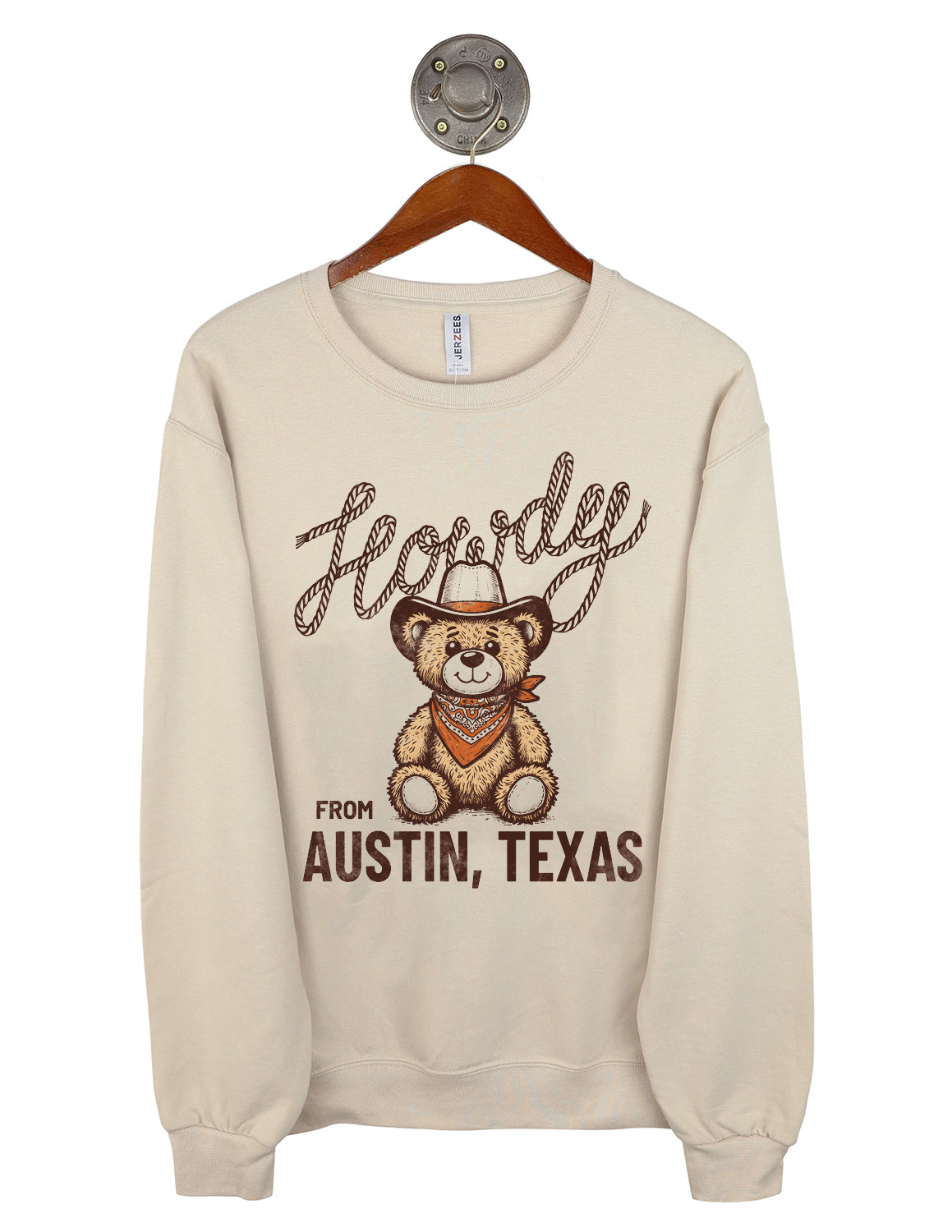 ATX Howdy Bear Crewneck