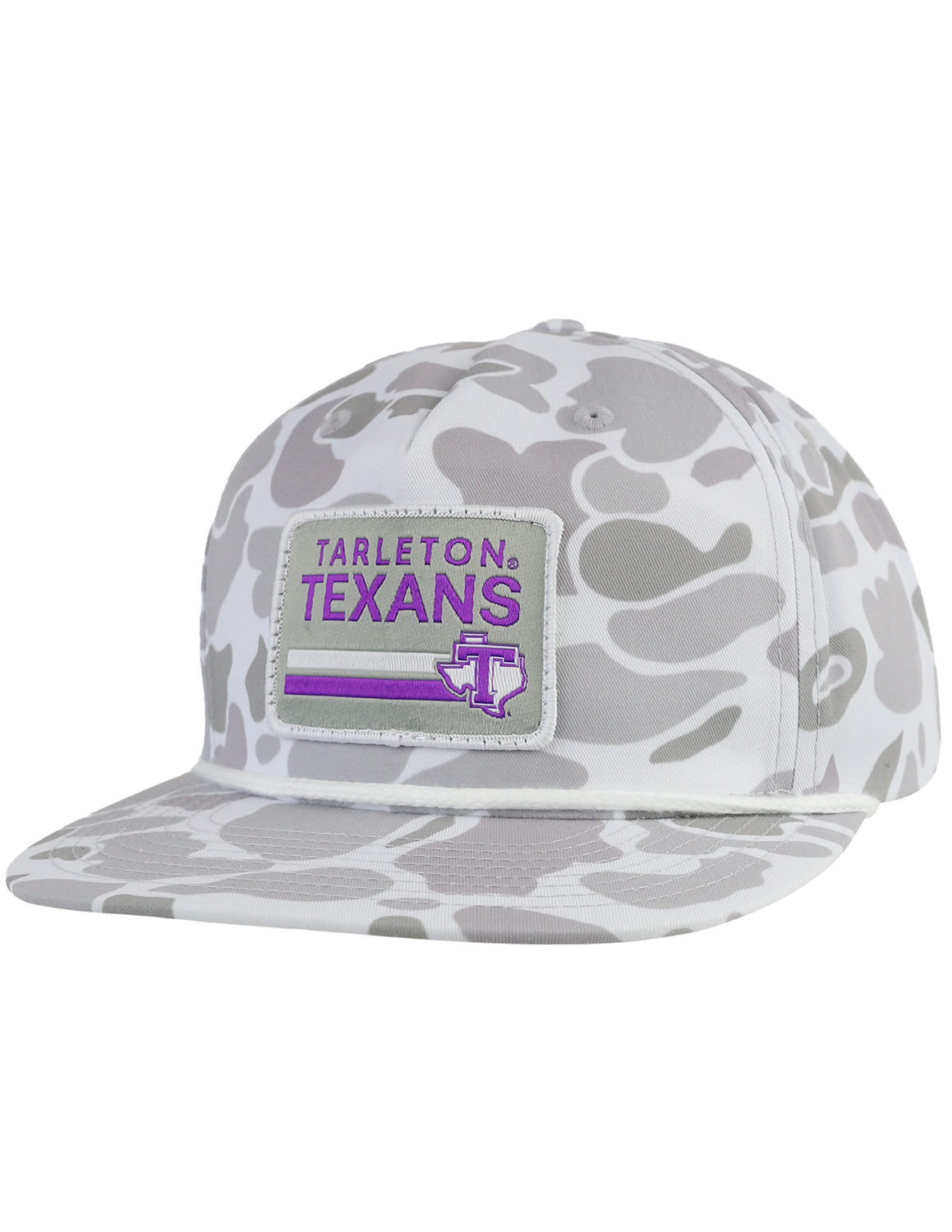 TSU Camo Two Stripes Left Patch Hat