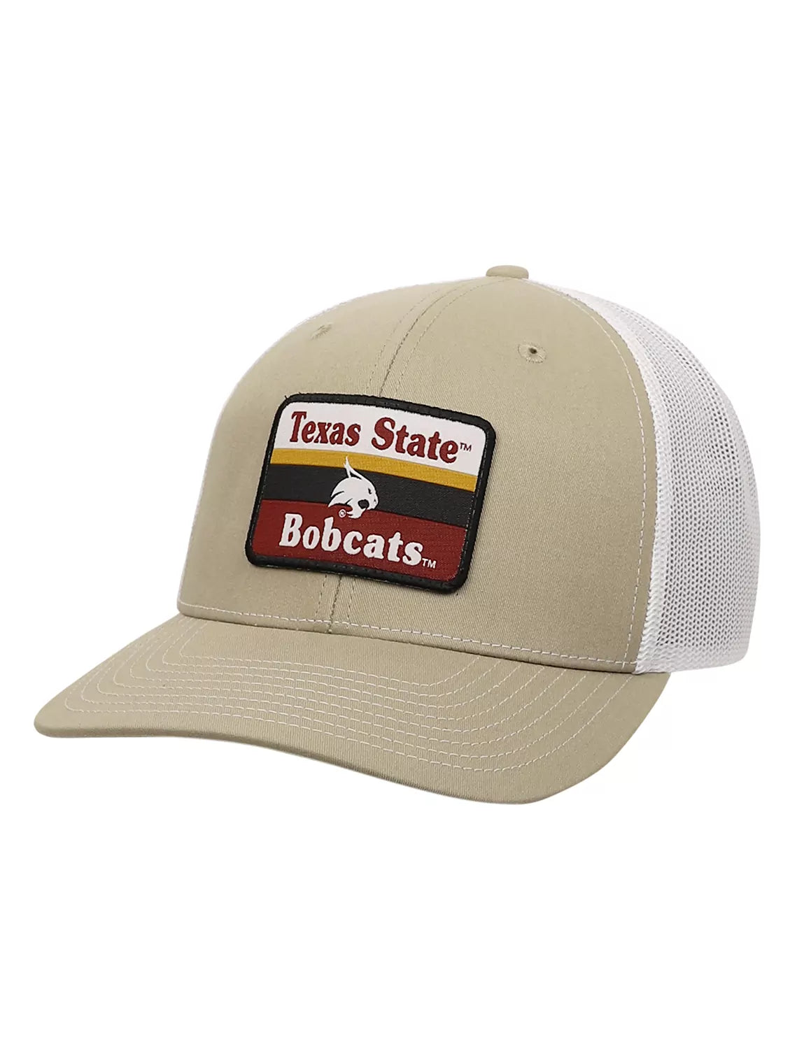 TXST P Color Block Stack Patch Hat