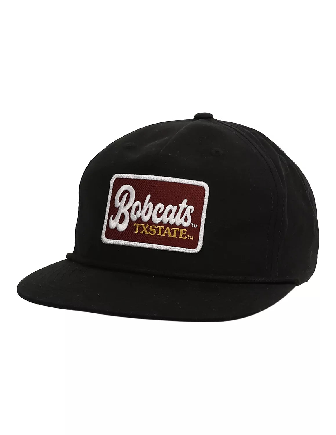 TXST P College Script Patch Hat