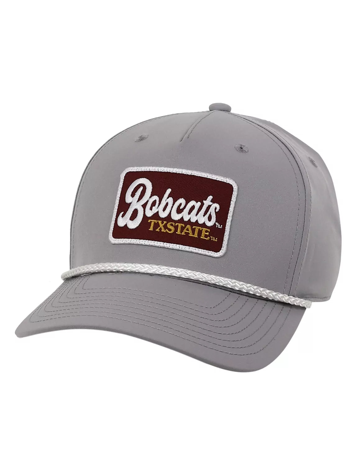 TXST P College Script Patch Hat