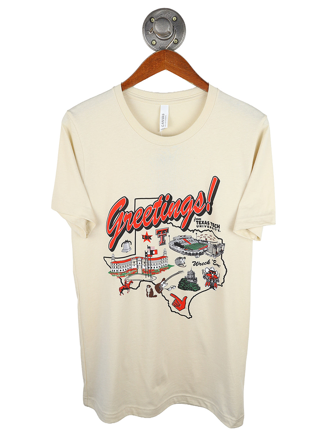TTU Campus Greetings Short Sleeve