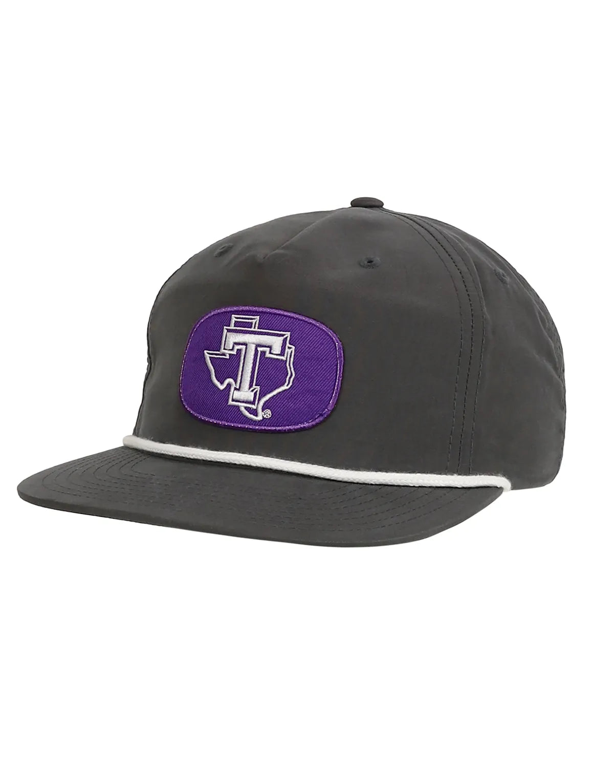 TSU Block T Flat Oval Patch Hat