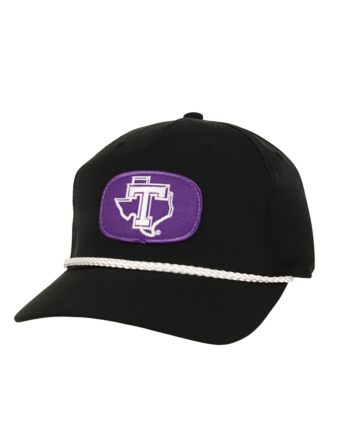 TSU Block T Flat Oval Patch Hat
