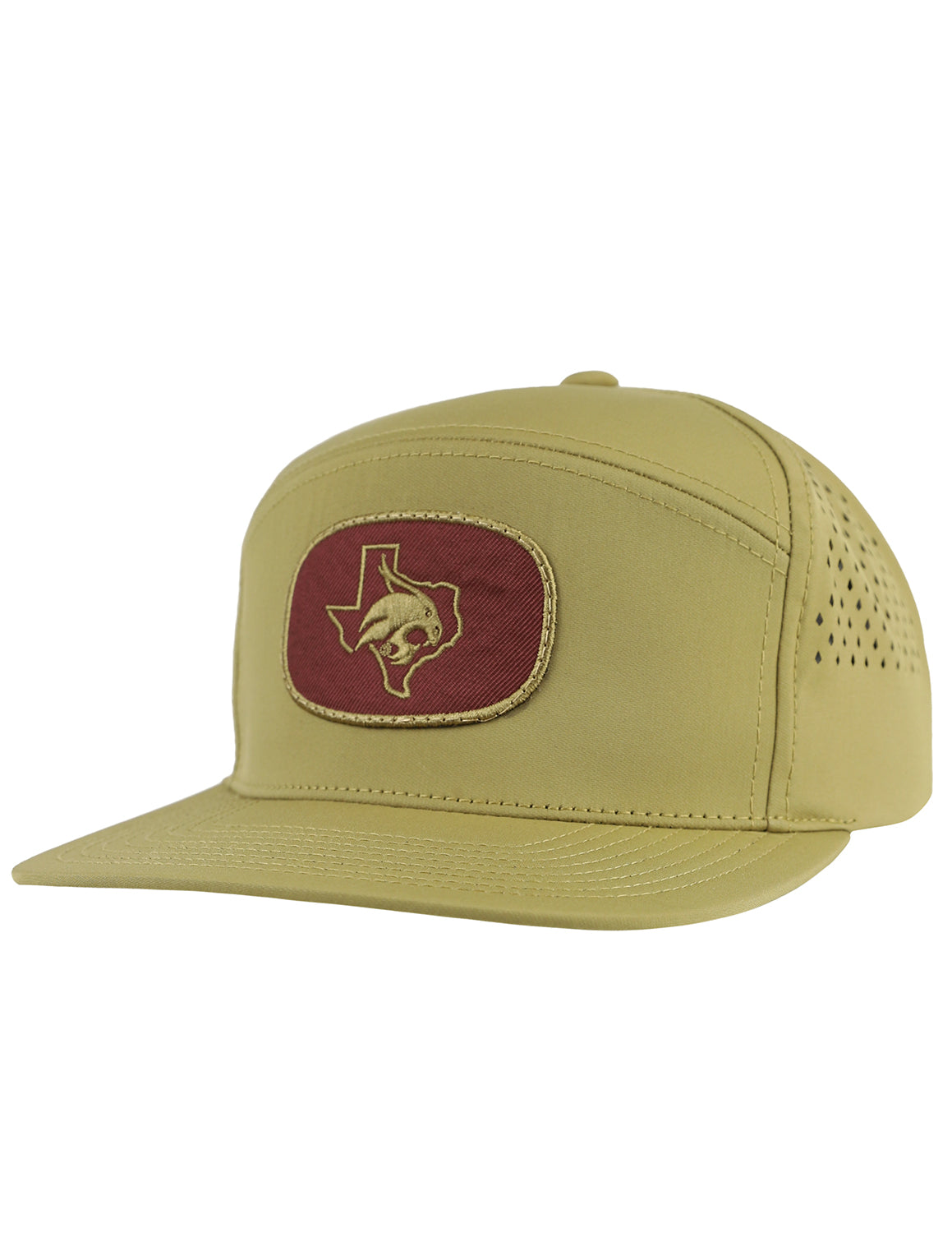 TXST State Of Texas Flat Oval Hat