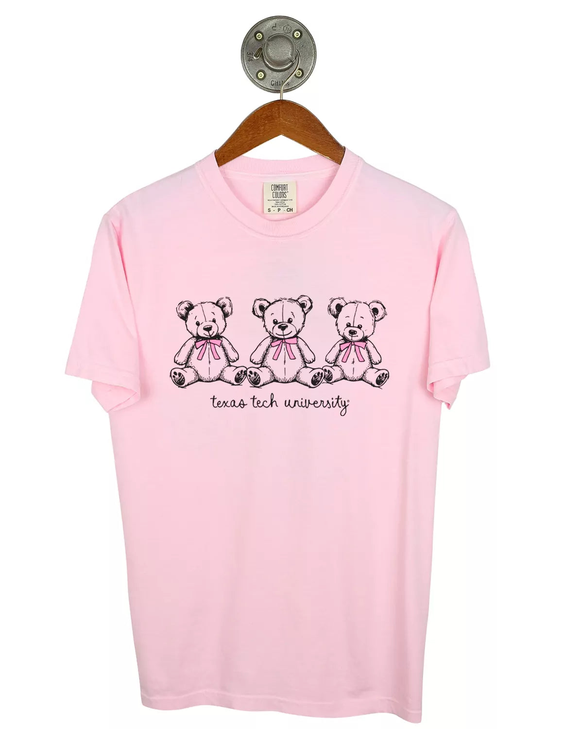 TTU Teddy Bear Row Short Sleeve