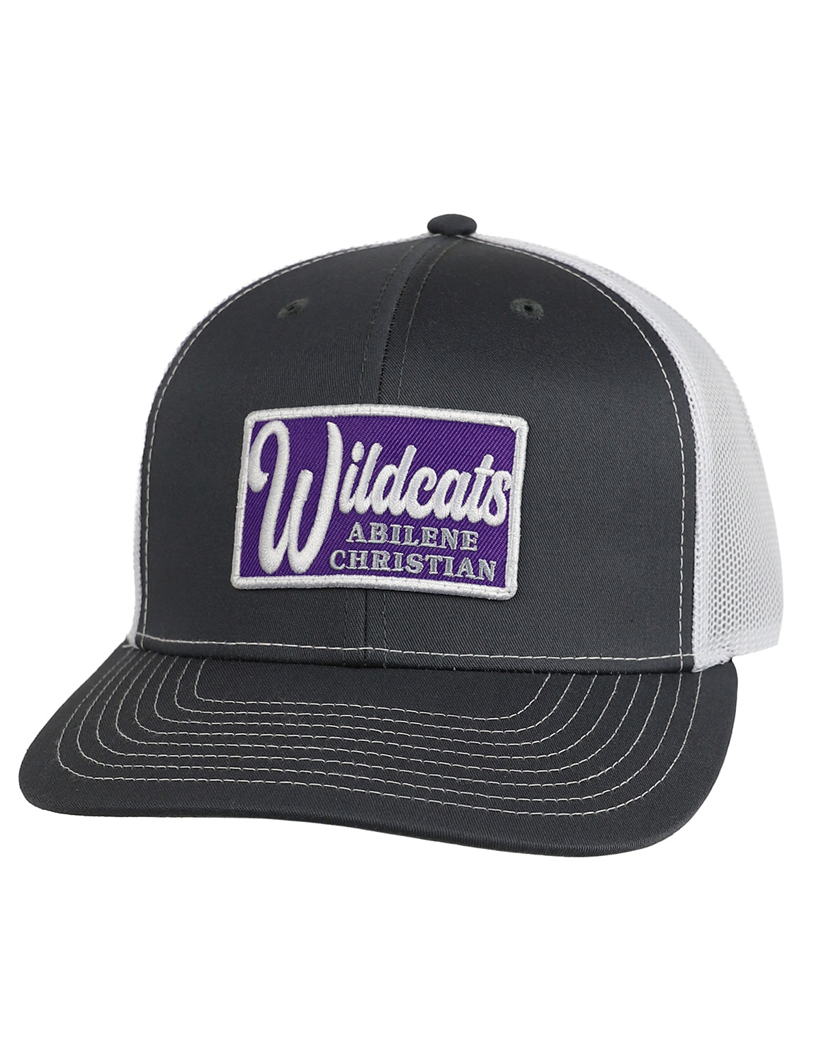 ACU P College Script Patch Hat