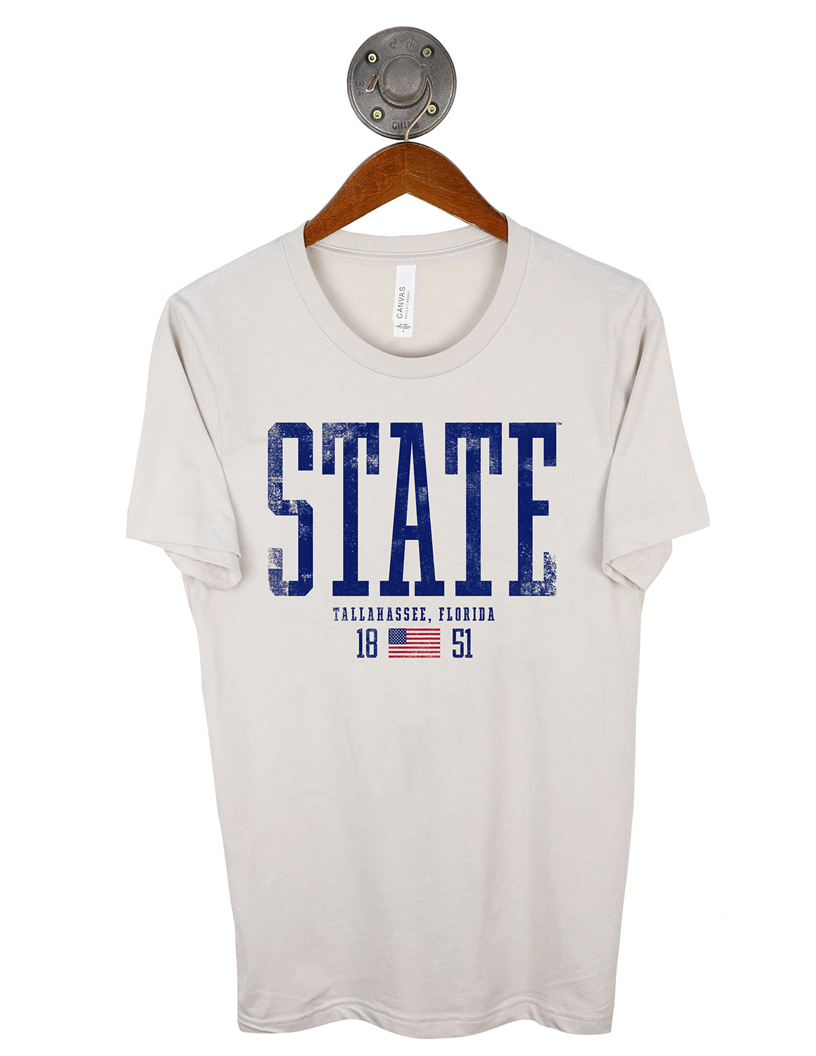 FSU Pat Flag Stack Short Sleeve