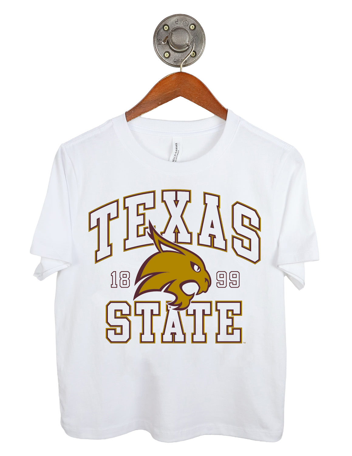 TXST Game Day Outline Short Sleeve