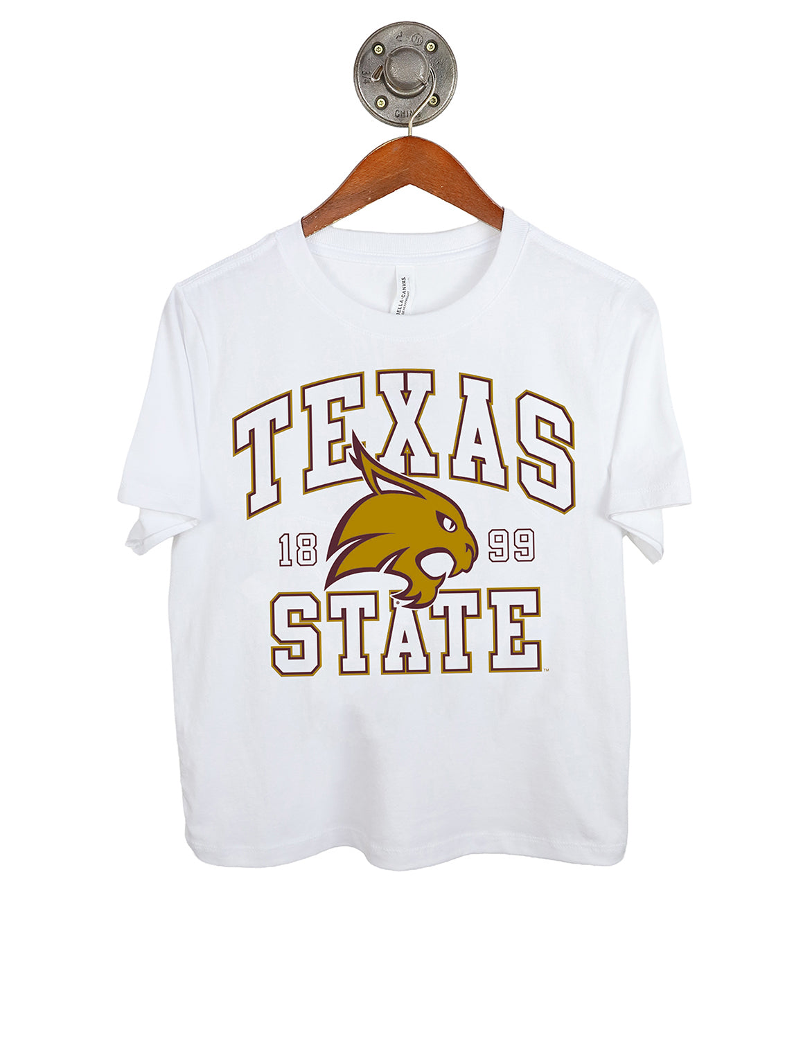 TXST Game Day Outline Short Sleeve