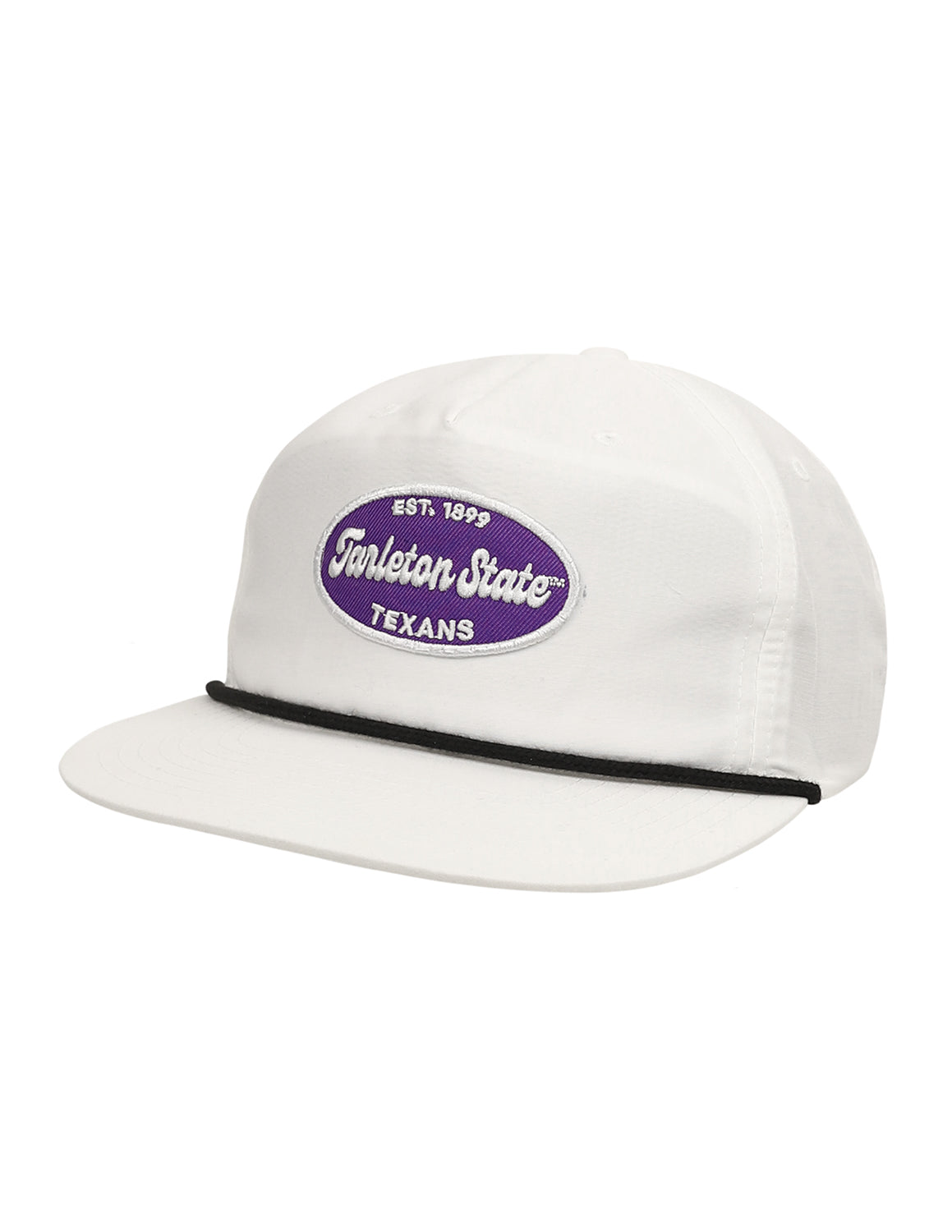 TSU P Vintage Script Oval Patch Hat