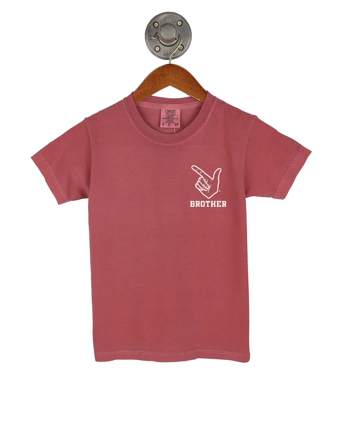 TTU Youth Brother Arch Outline Short Sleeve