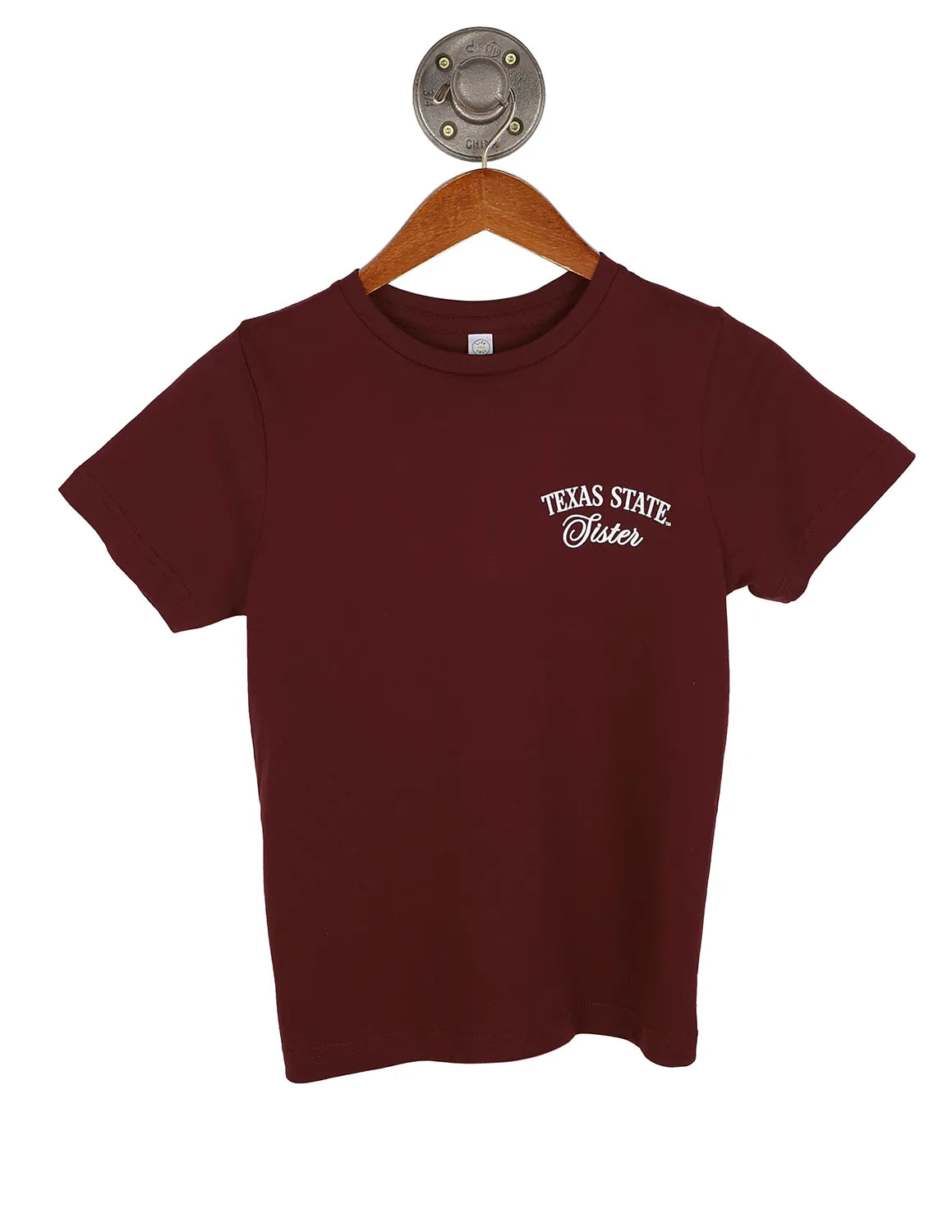 TXST Youth Sister Mono Bow Short Sleeve