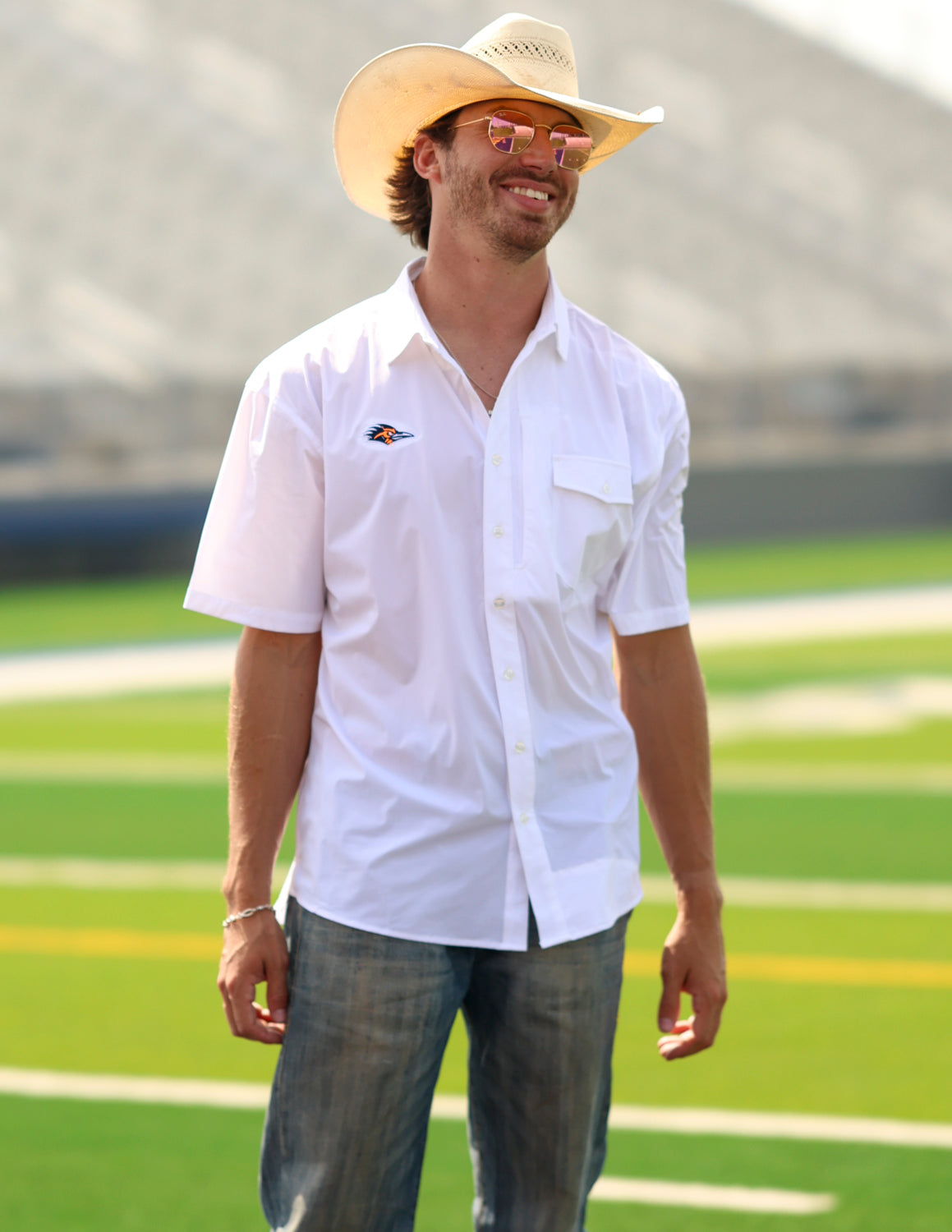 UTSA G Roadrunner Fishing Shirt