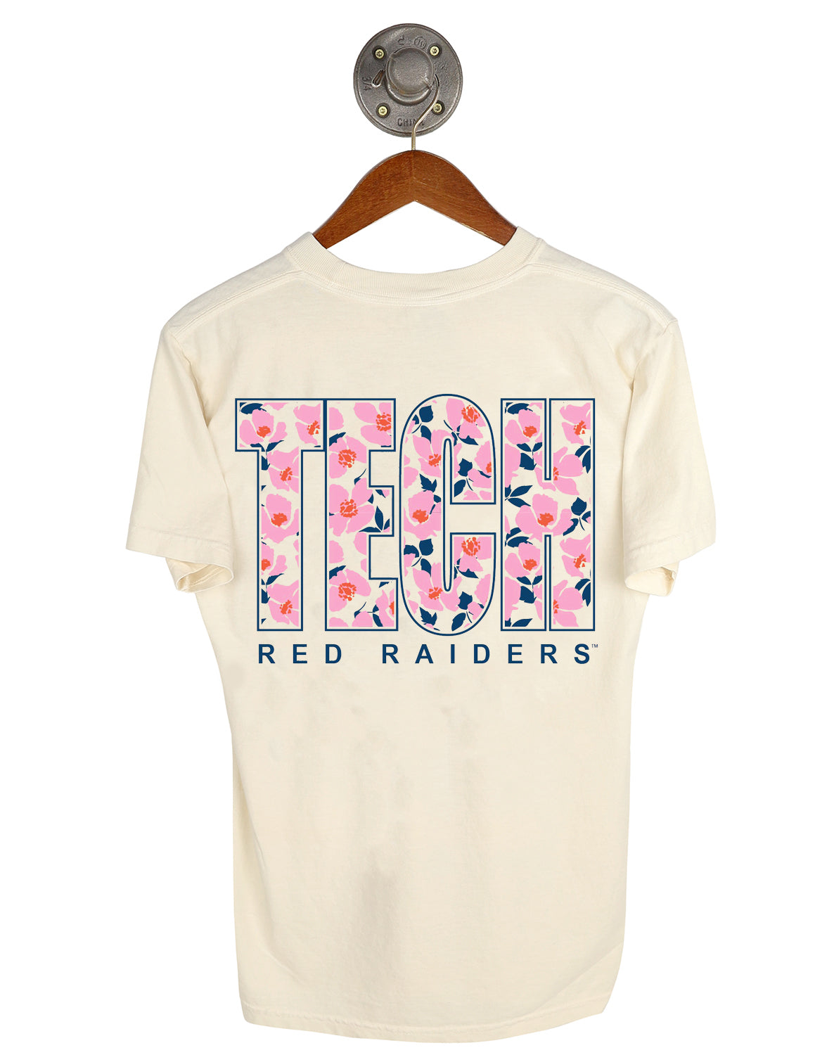 TTU Classic Bold Floral Short Sleeve | Barefoot Campus Outfitter