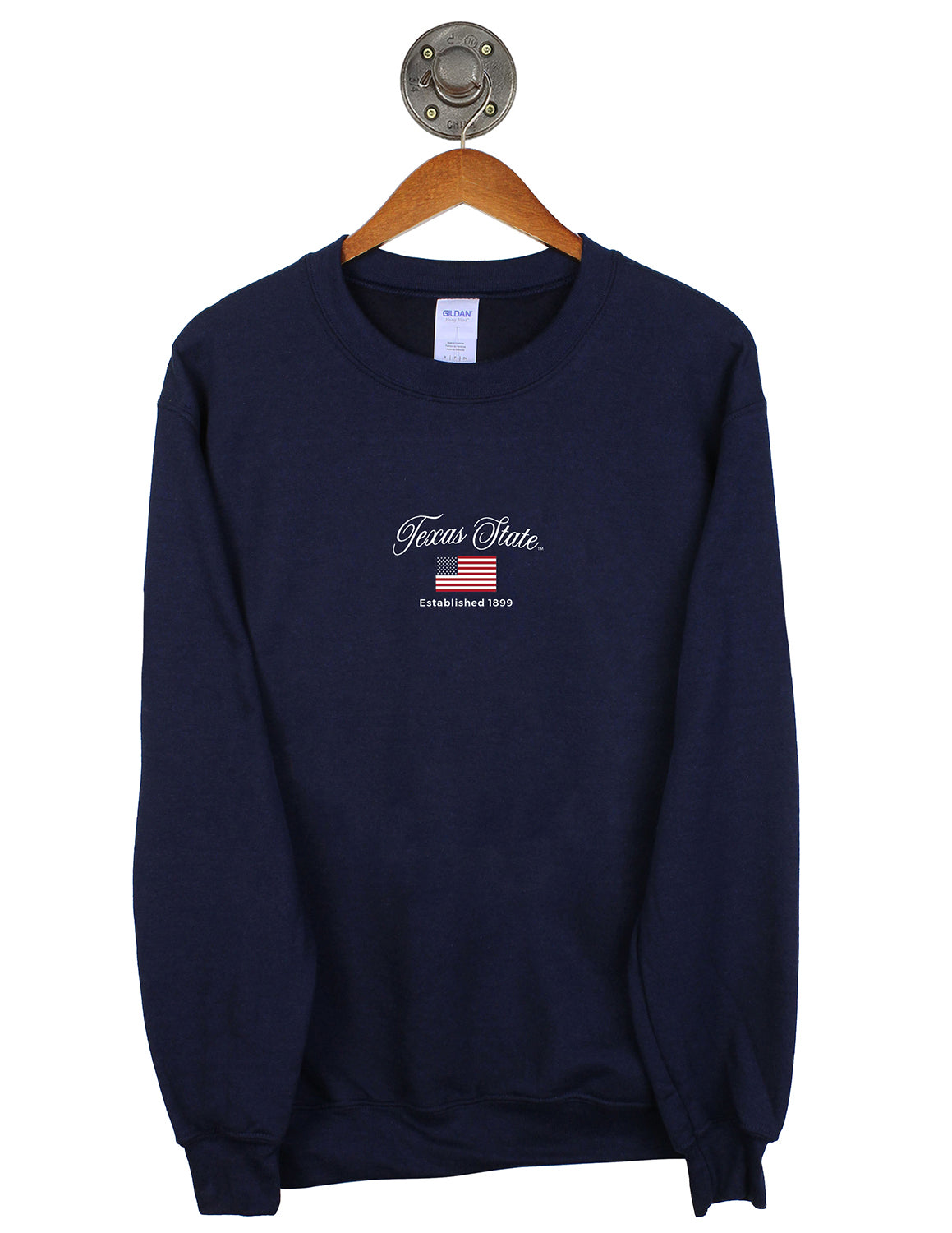 TXST Tiny Flag Crewneck