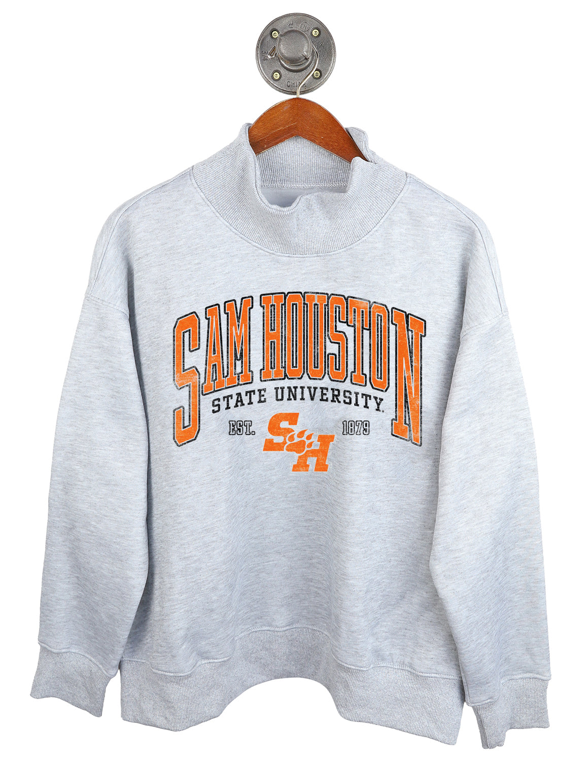 SHSU Collegiate Arch Mockneck Sweater