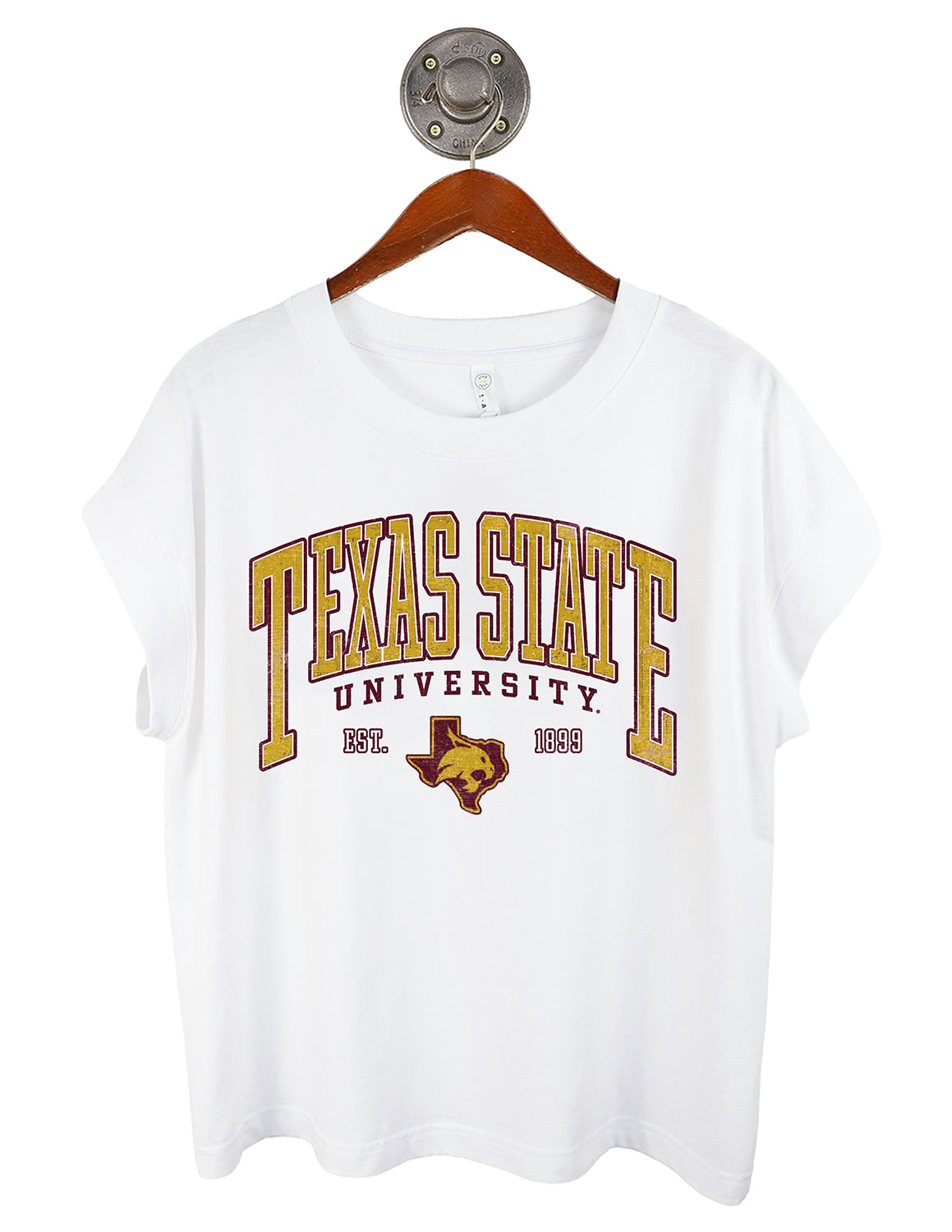 TXST Collegiate Arch Short Sleeve