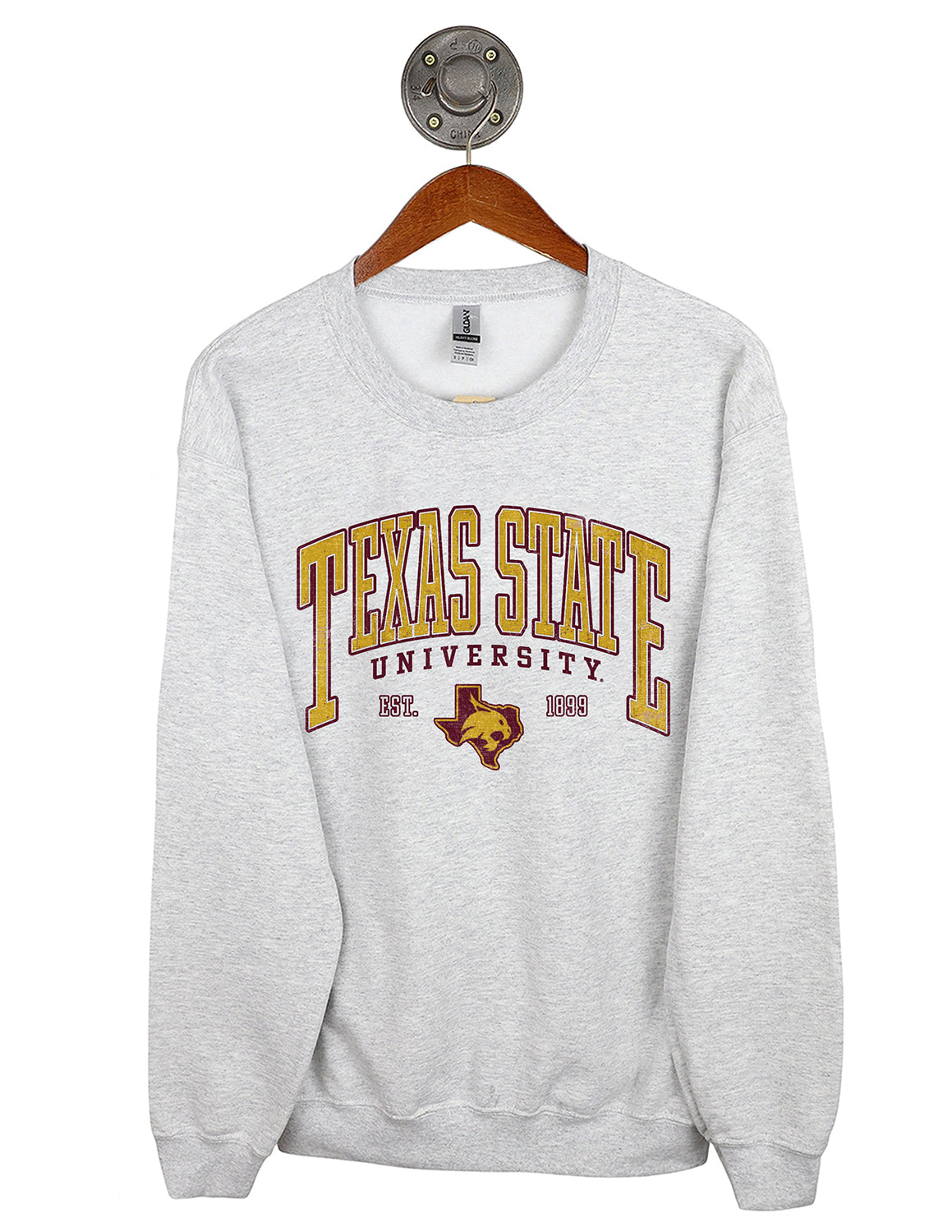 TXST Collegiate Arch Crewneck