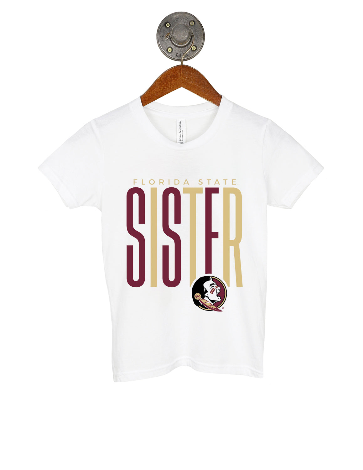 FSU Youth Sis Every Other Short Sleeve