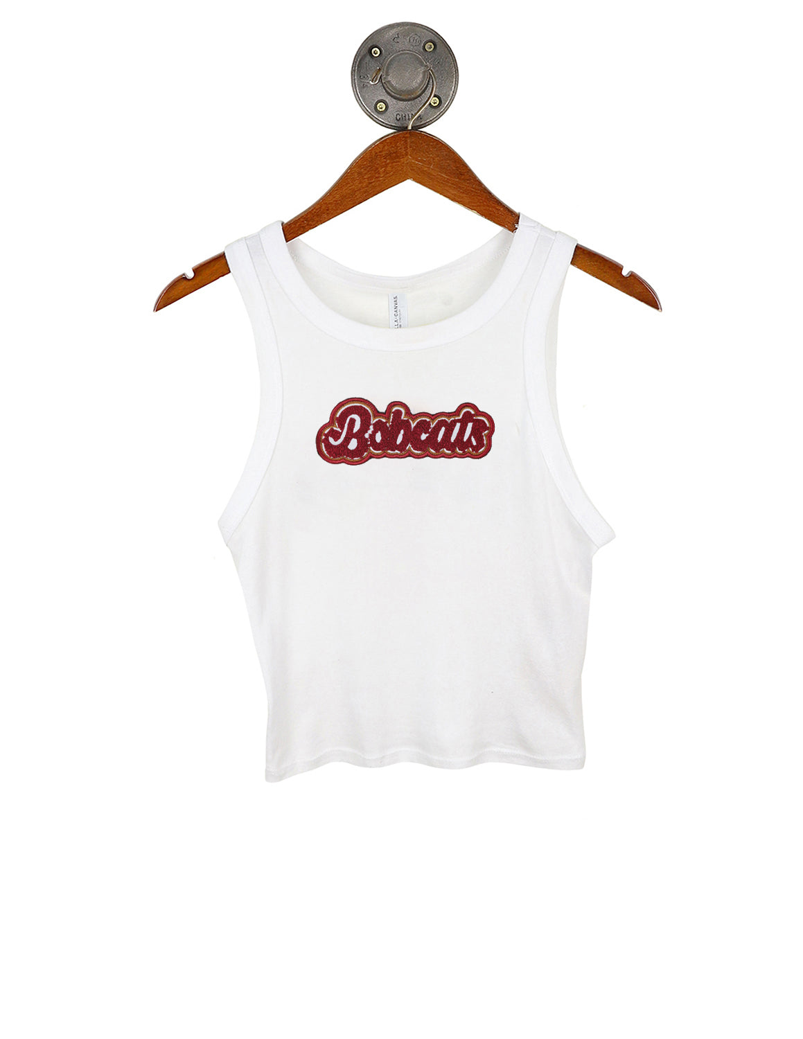 TXST Bouncy Script Racerback Tank Top