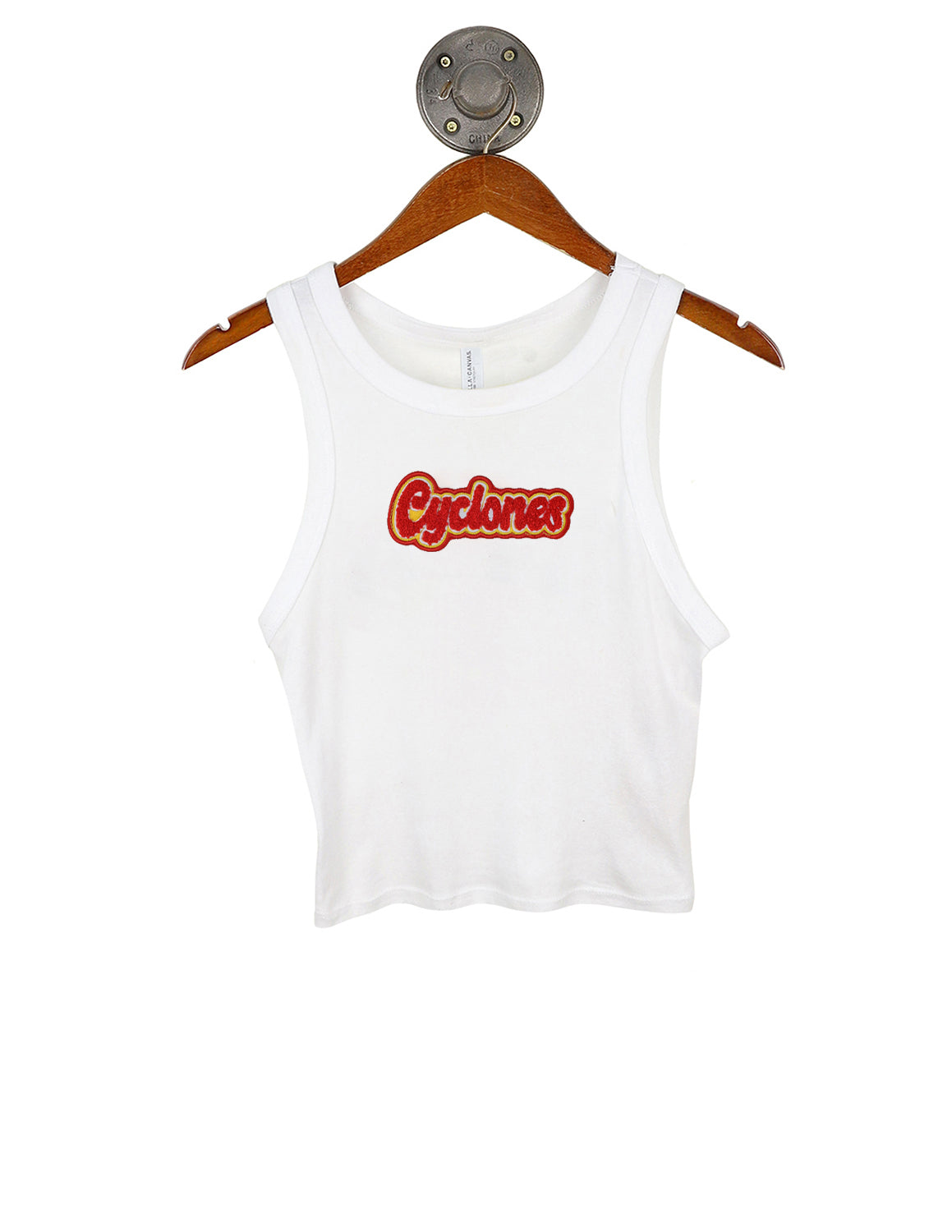 ISU Bouncy Script Racerback Tank Top