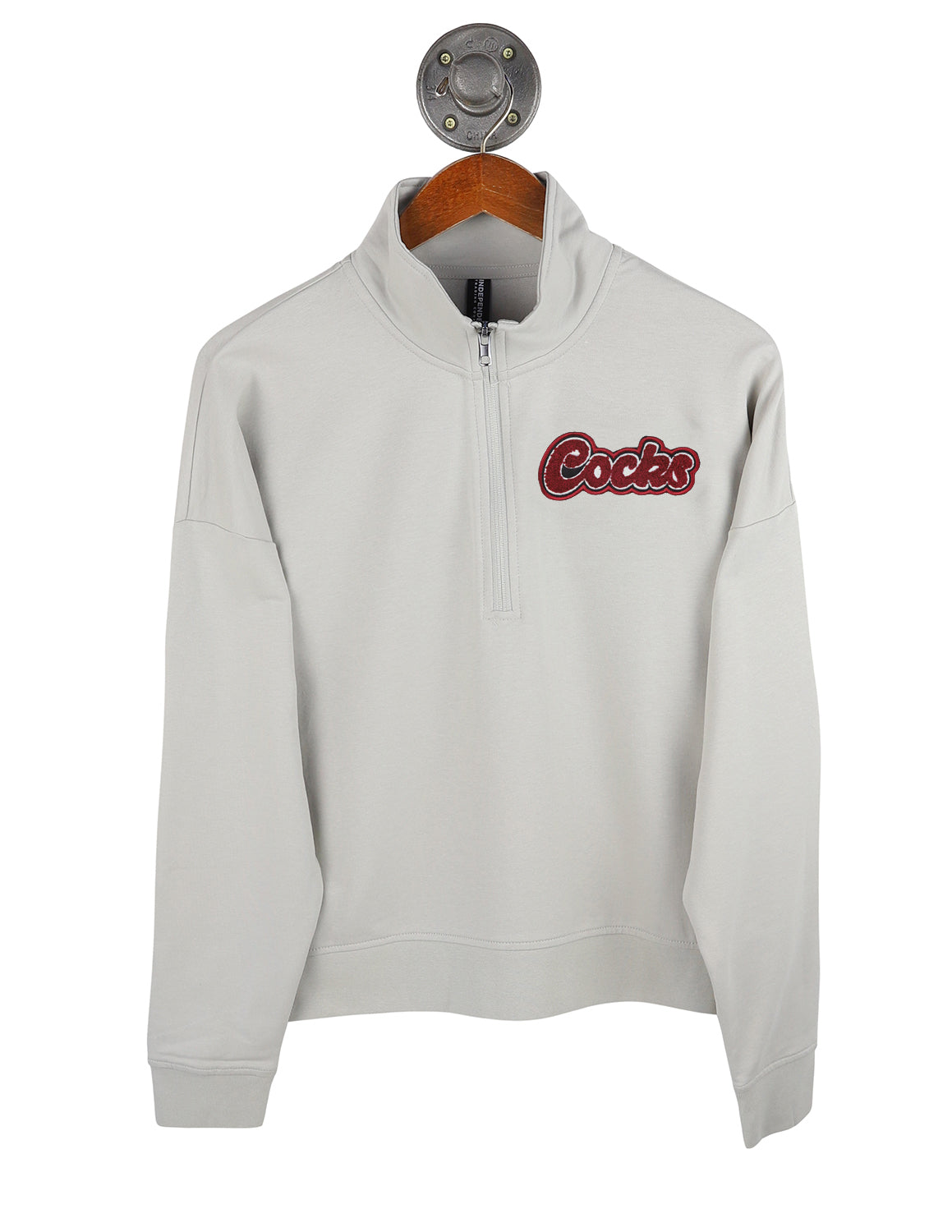 USC Bouncy Script Quarter Zip Pullover