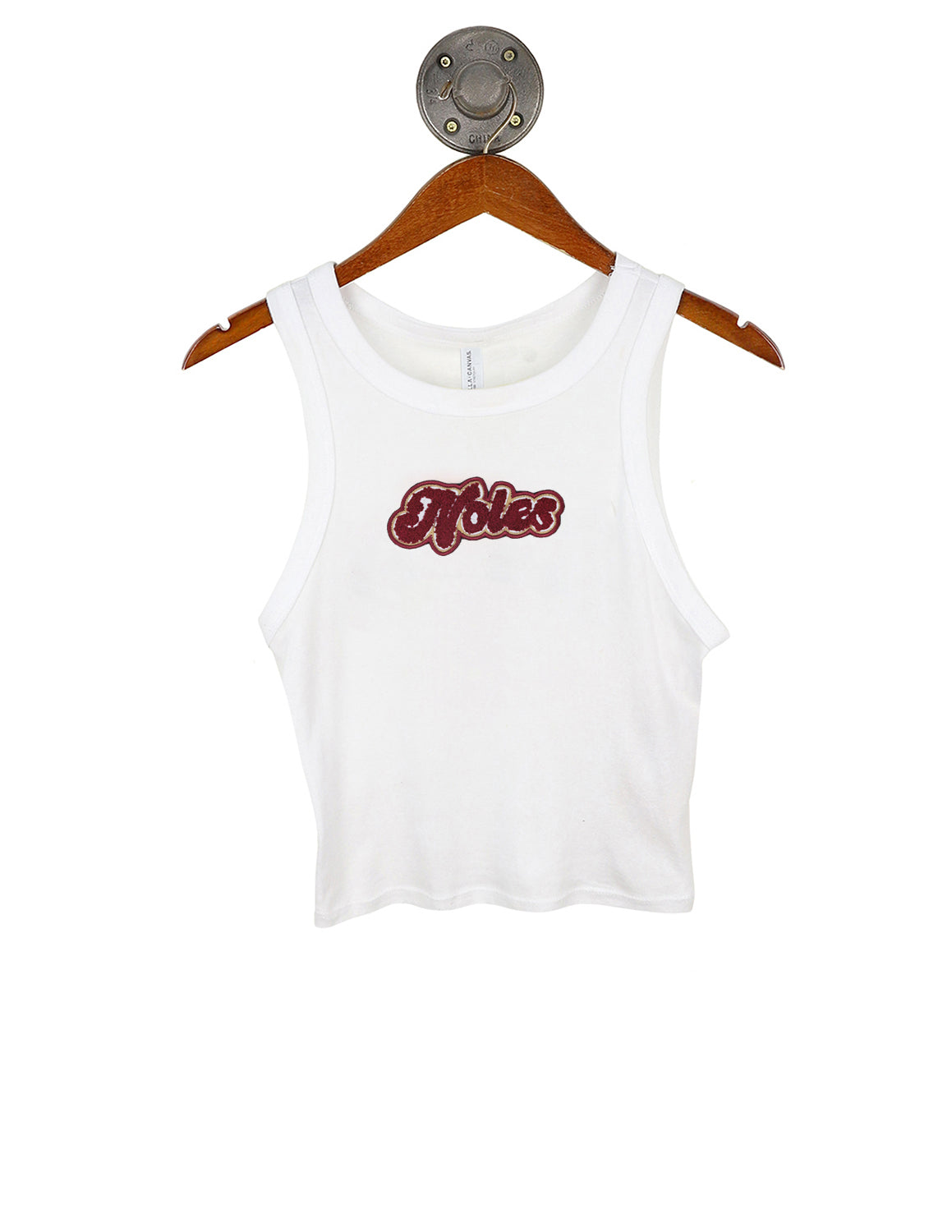 FSU Bouncy Script Racerback Tank Top