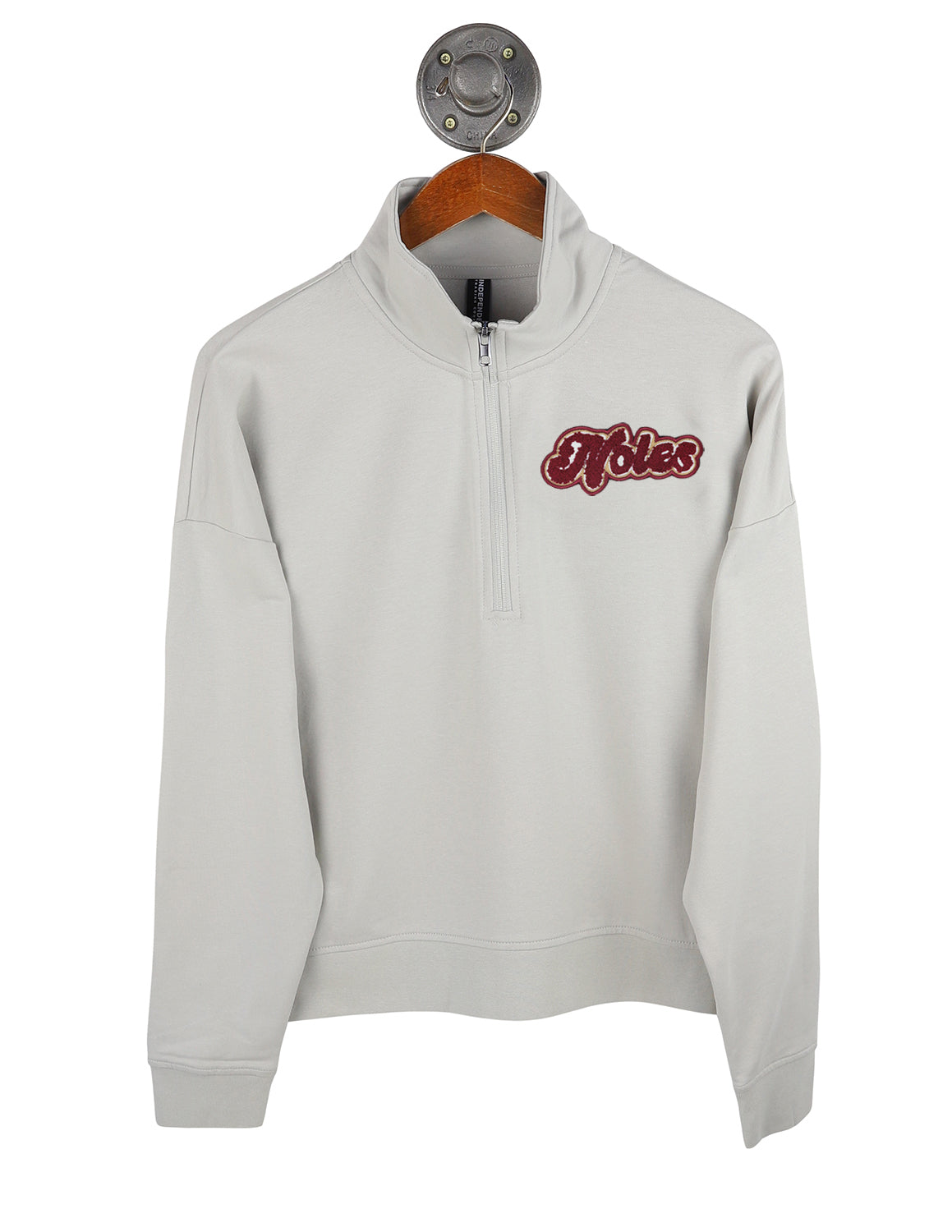 FSU Bouncy Script Quarter Zip Pullover