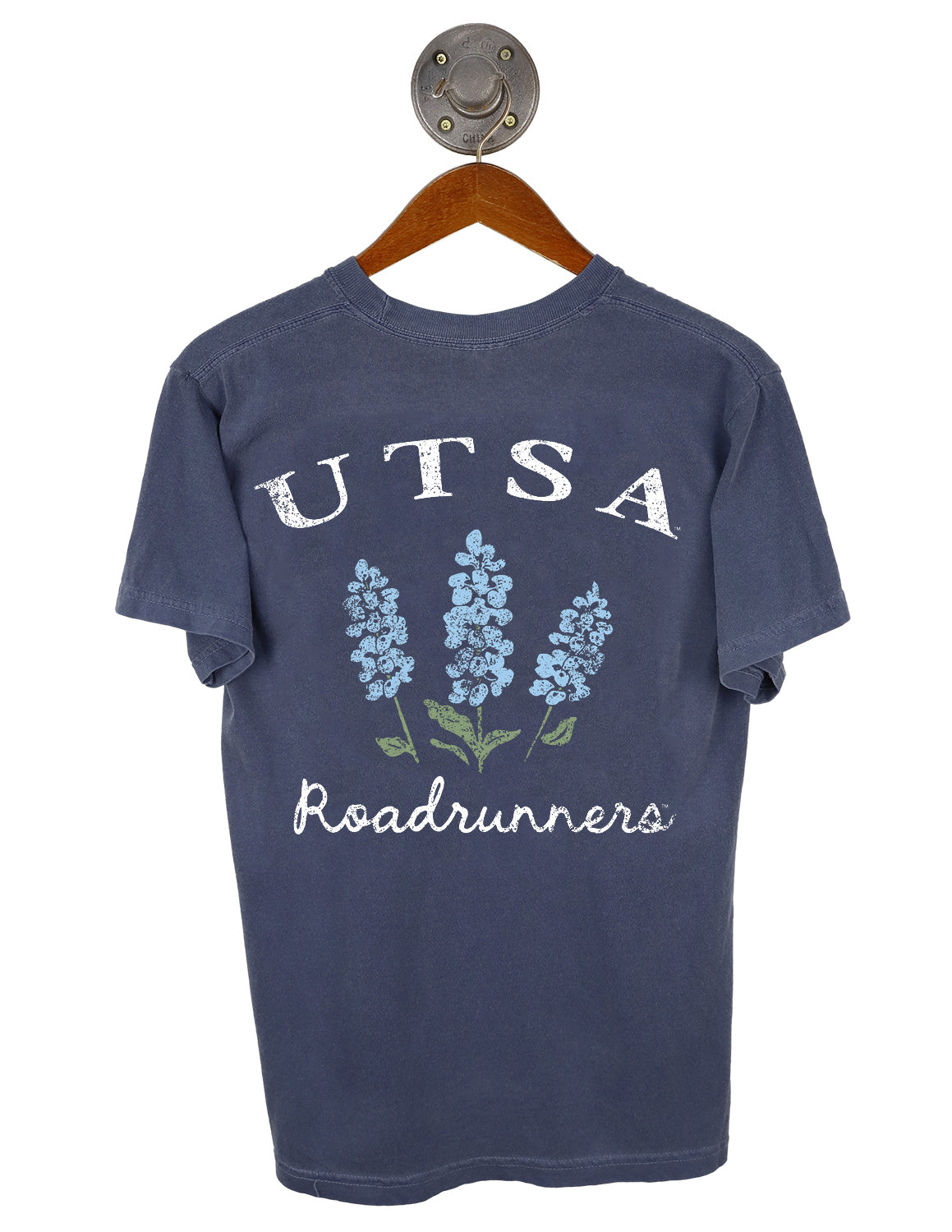 UTSA Vintage Texas Bluebonnets Short Sleeve