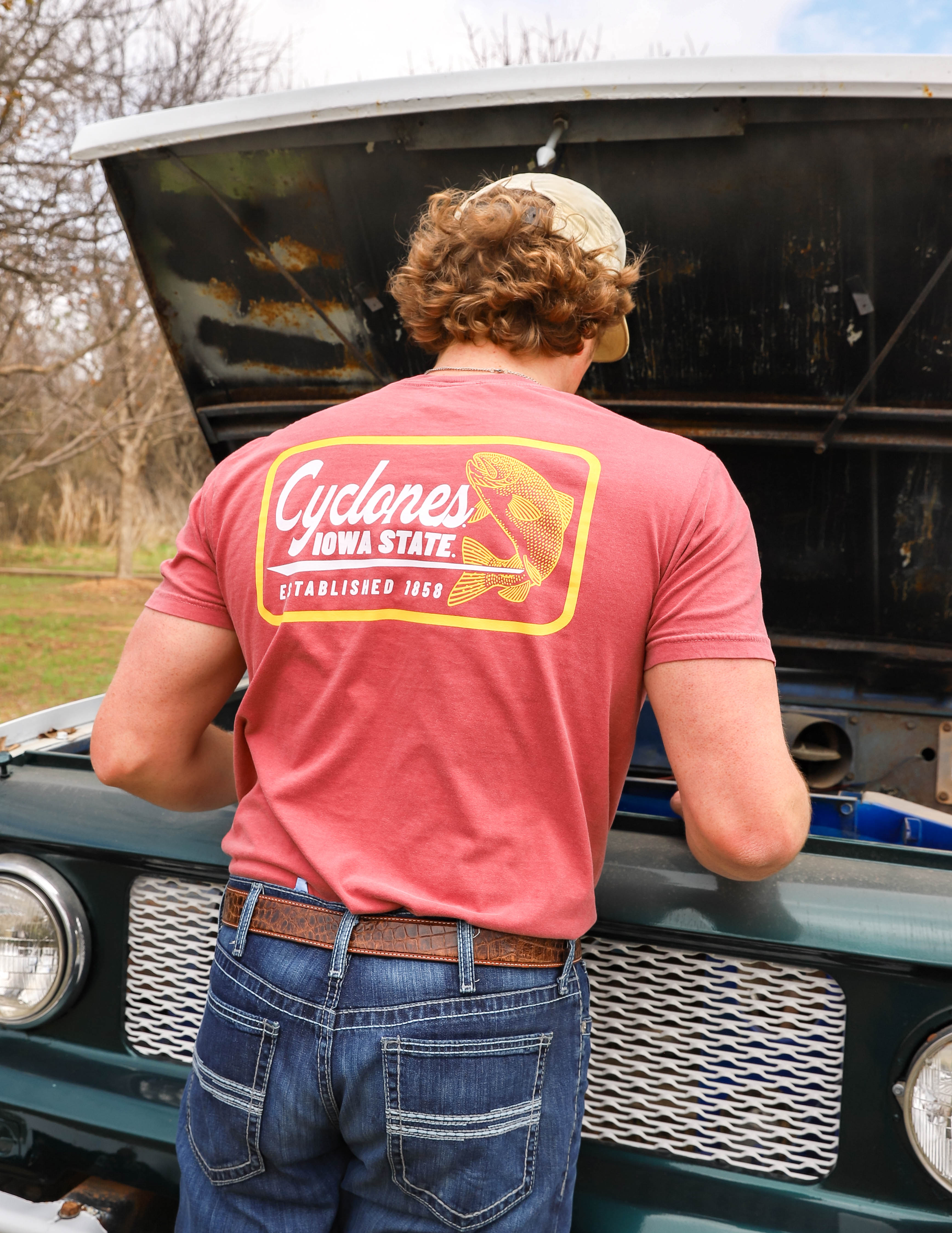 ISU Gone Fishing Short Sleeve