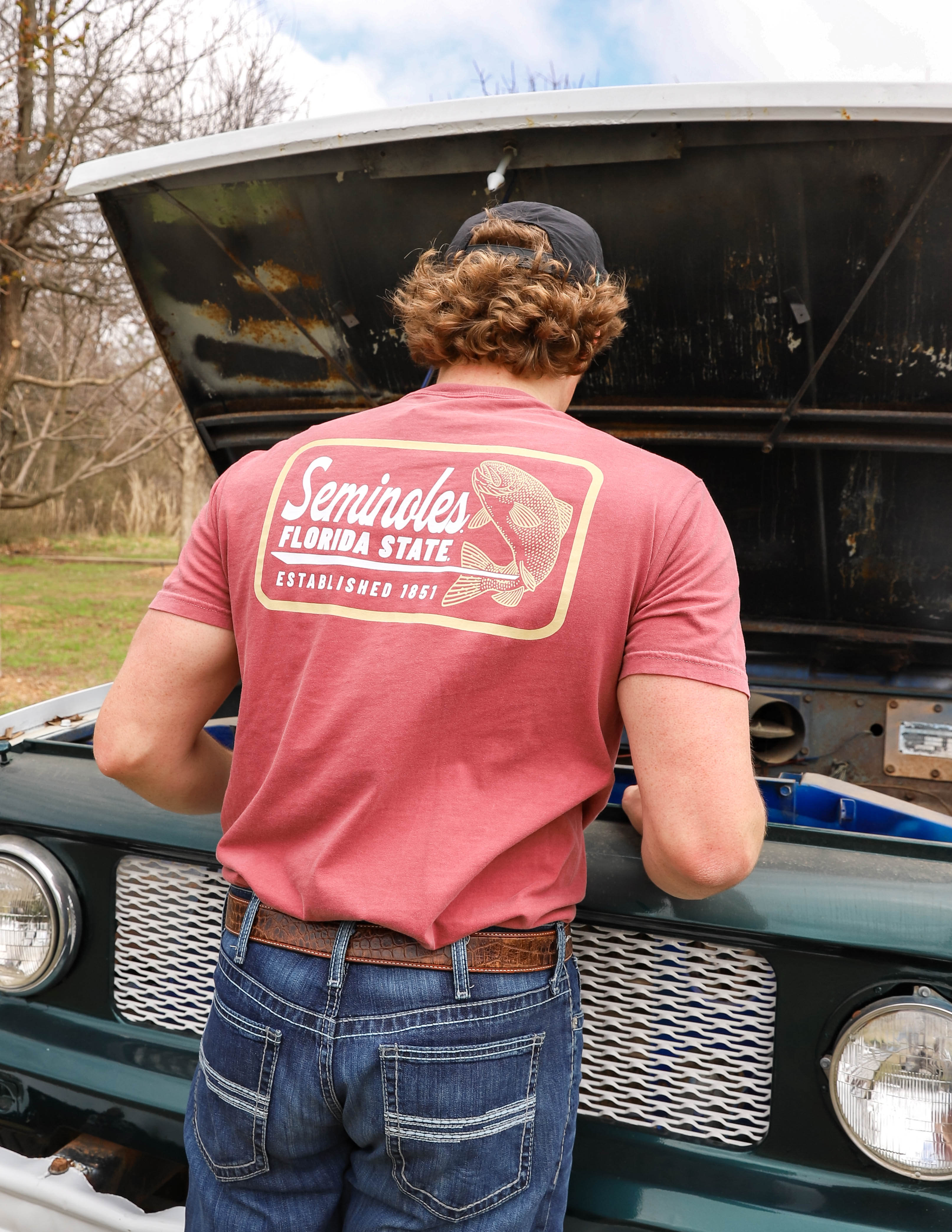FSU Gone Fishing Short Sleeve