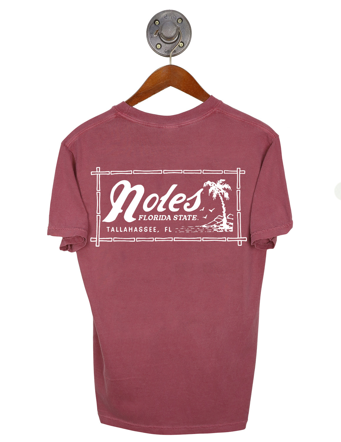 FSU Bamboo Border Short Sleeve