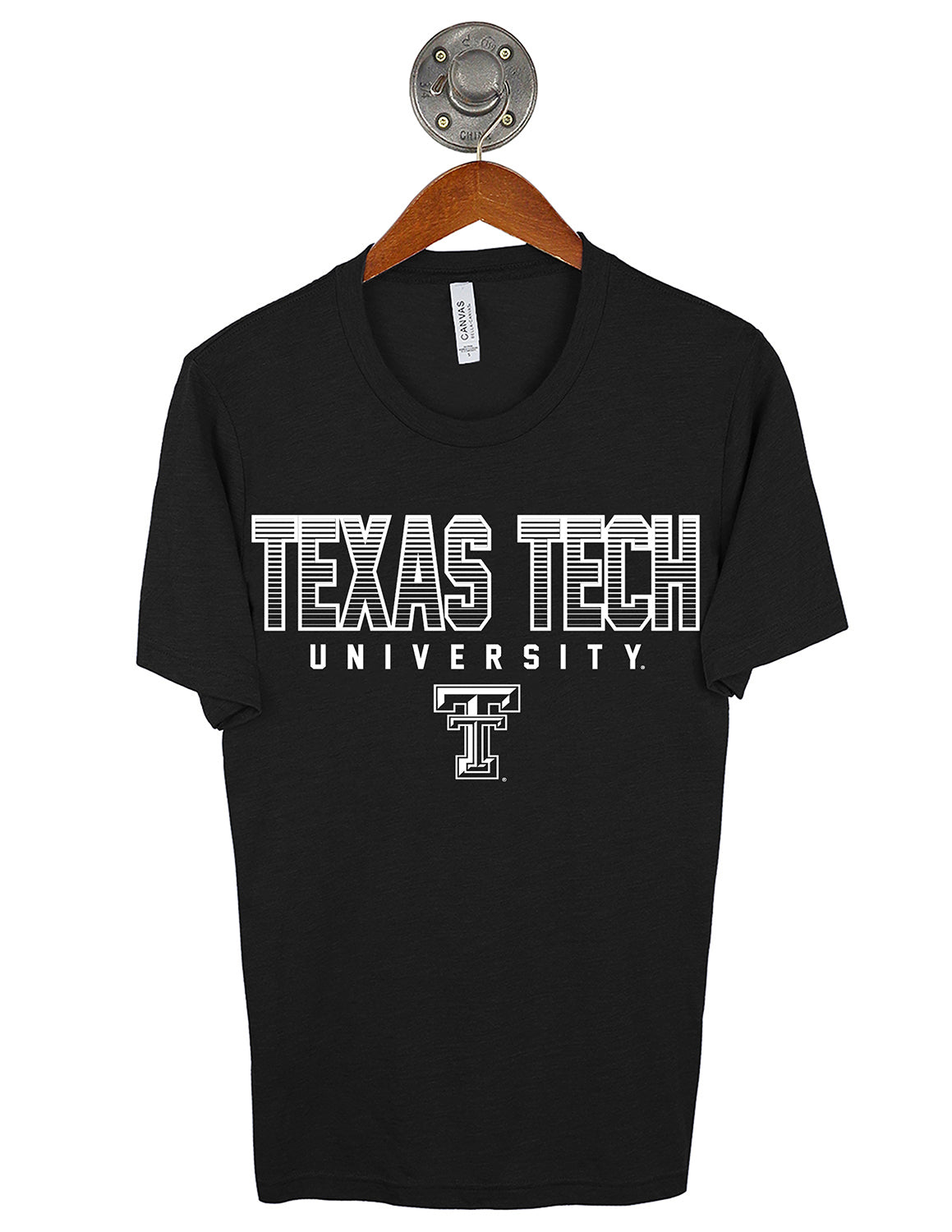 TTU Faded Lines Short Sleeve