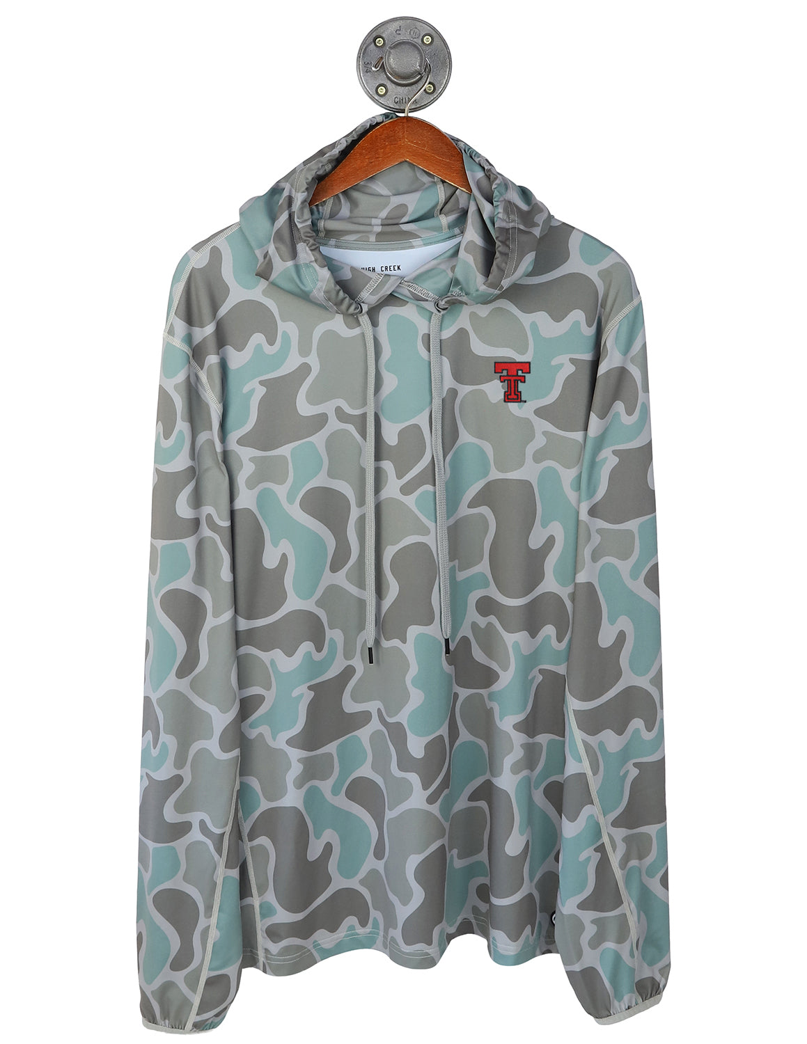 TTU Long Hollow Performance Hoodie