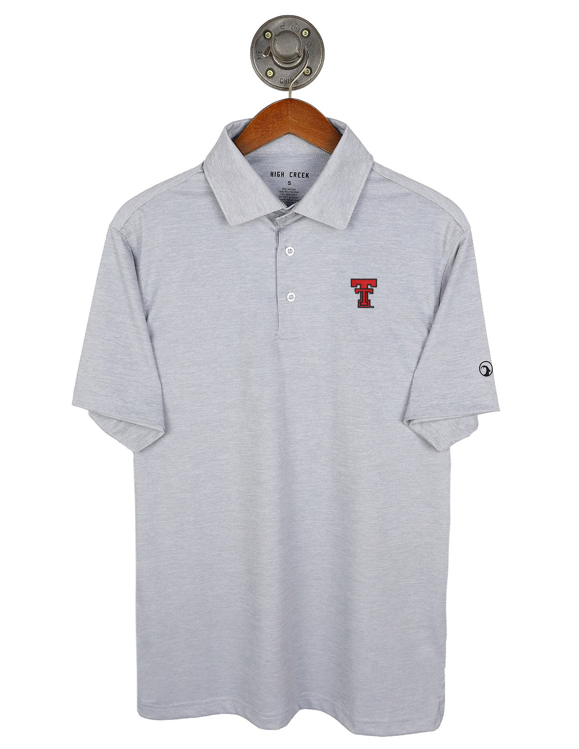 TTU G Vintage Double T Clayton Polo