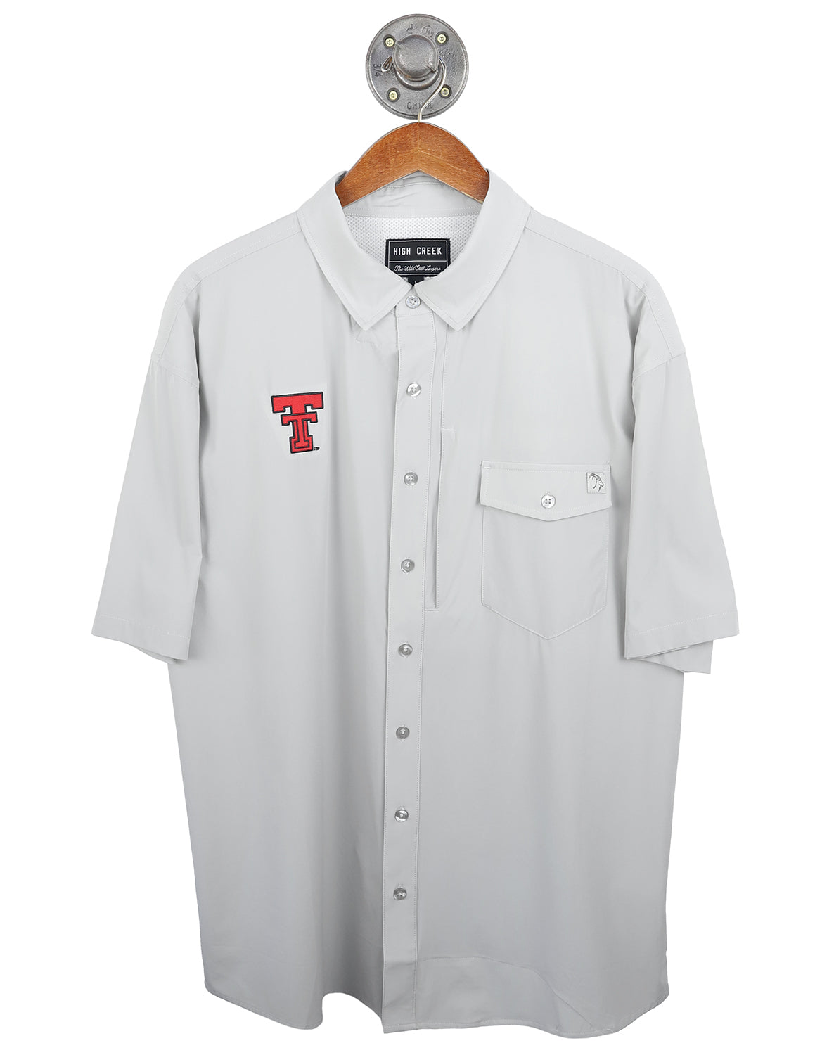 TTU G Vintage Double T Fishing Shirt