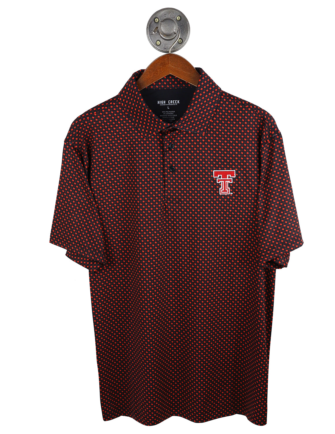 TTU G Vintage Double T Lonestar Polo