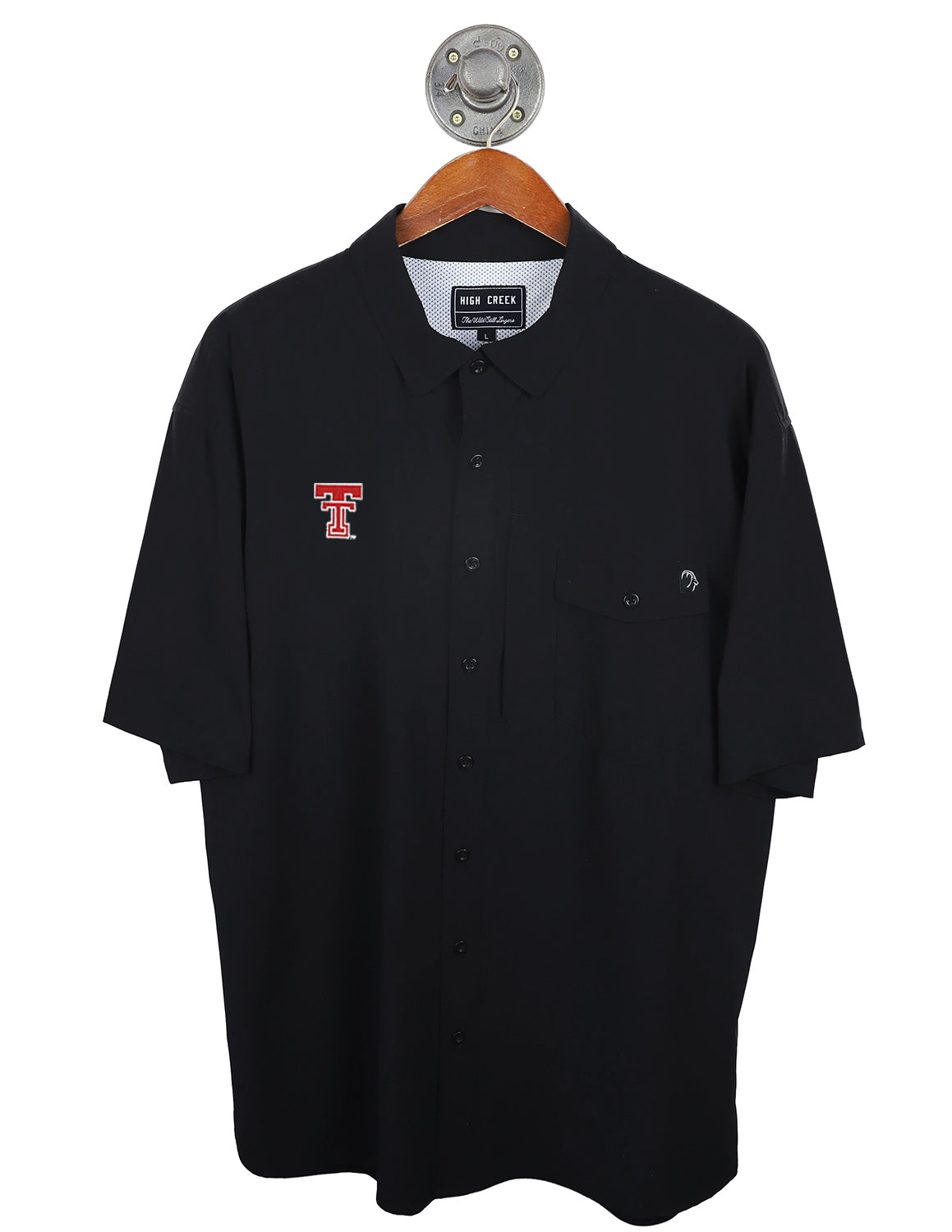 TTU G Vintage Double T Fishing Shirt