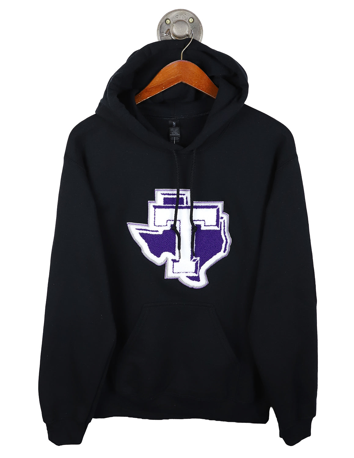 TSU Chenille Block T Texas Hoodie