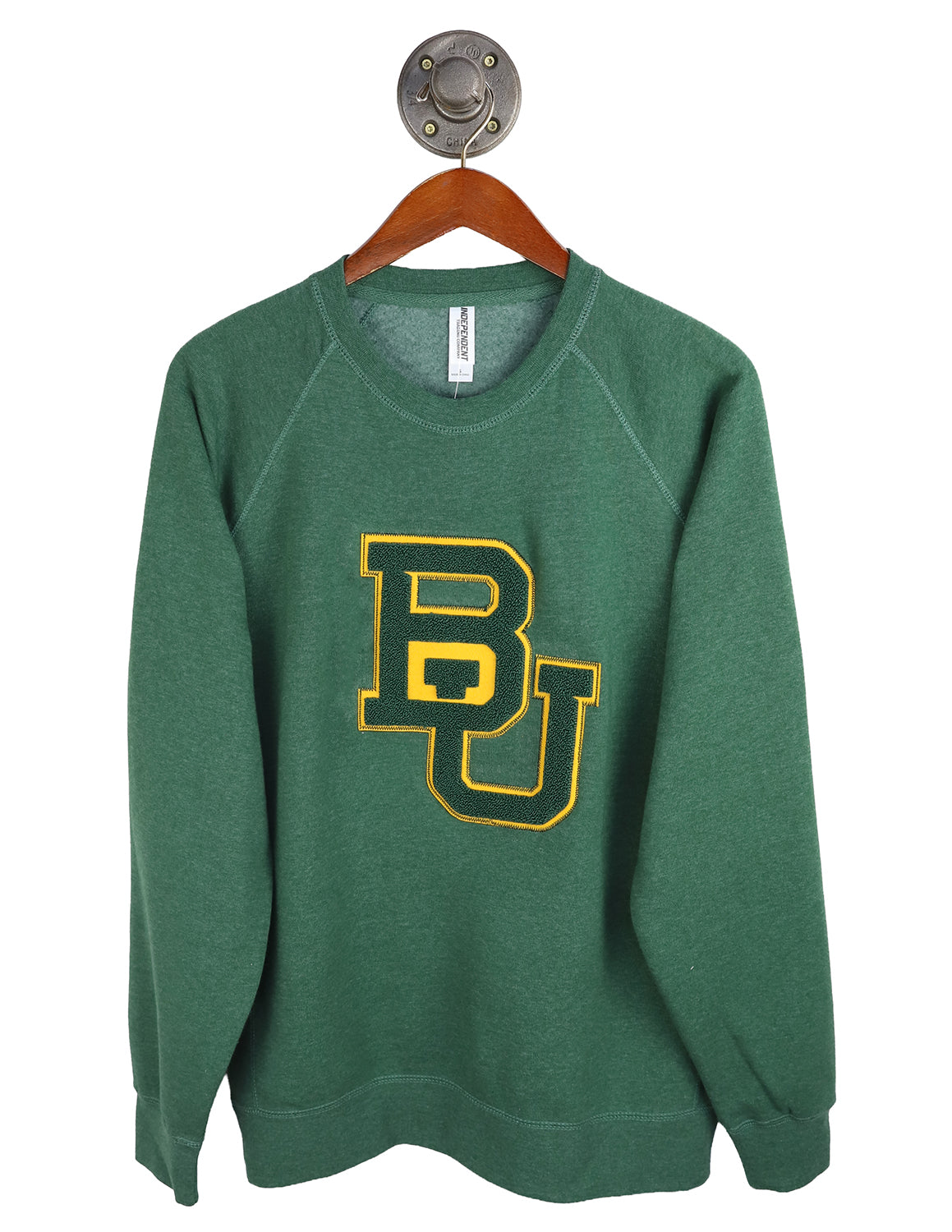 BU Chenille Interlock Crewneck