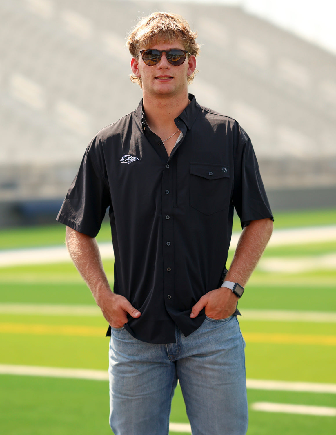 UTSA G Roadrunner Fishing Shirt