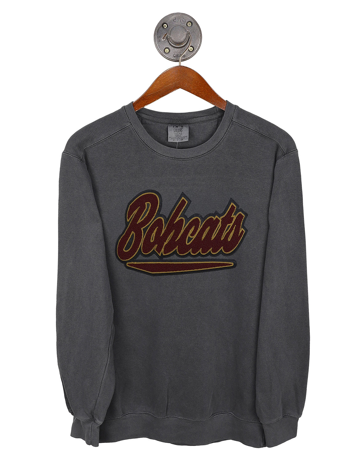 TXST Chenille Bold Script Crewneck