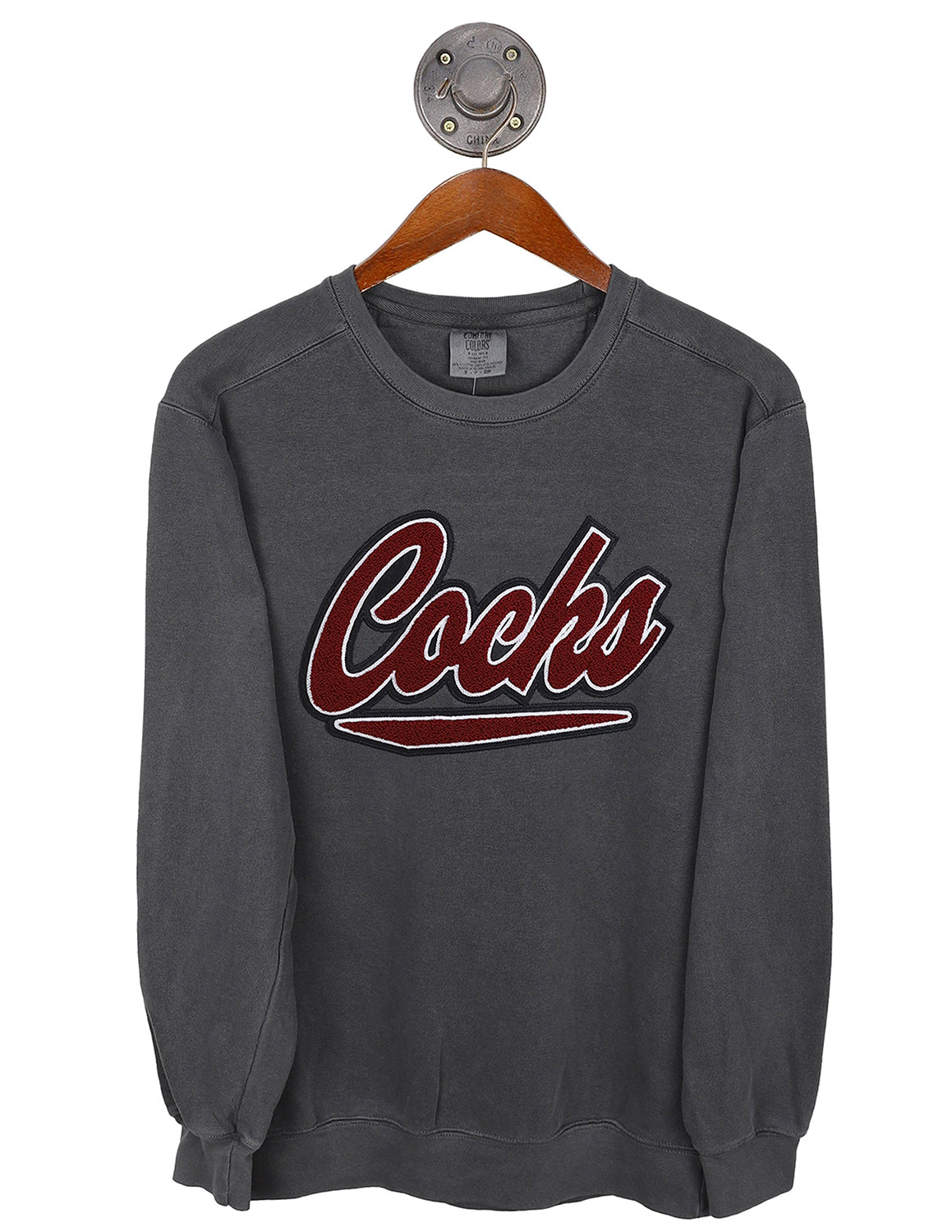 USC Chenille Bold Script Crewneck