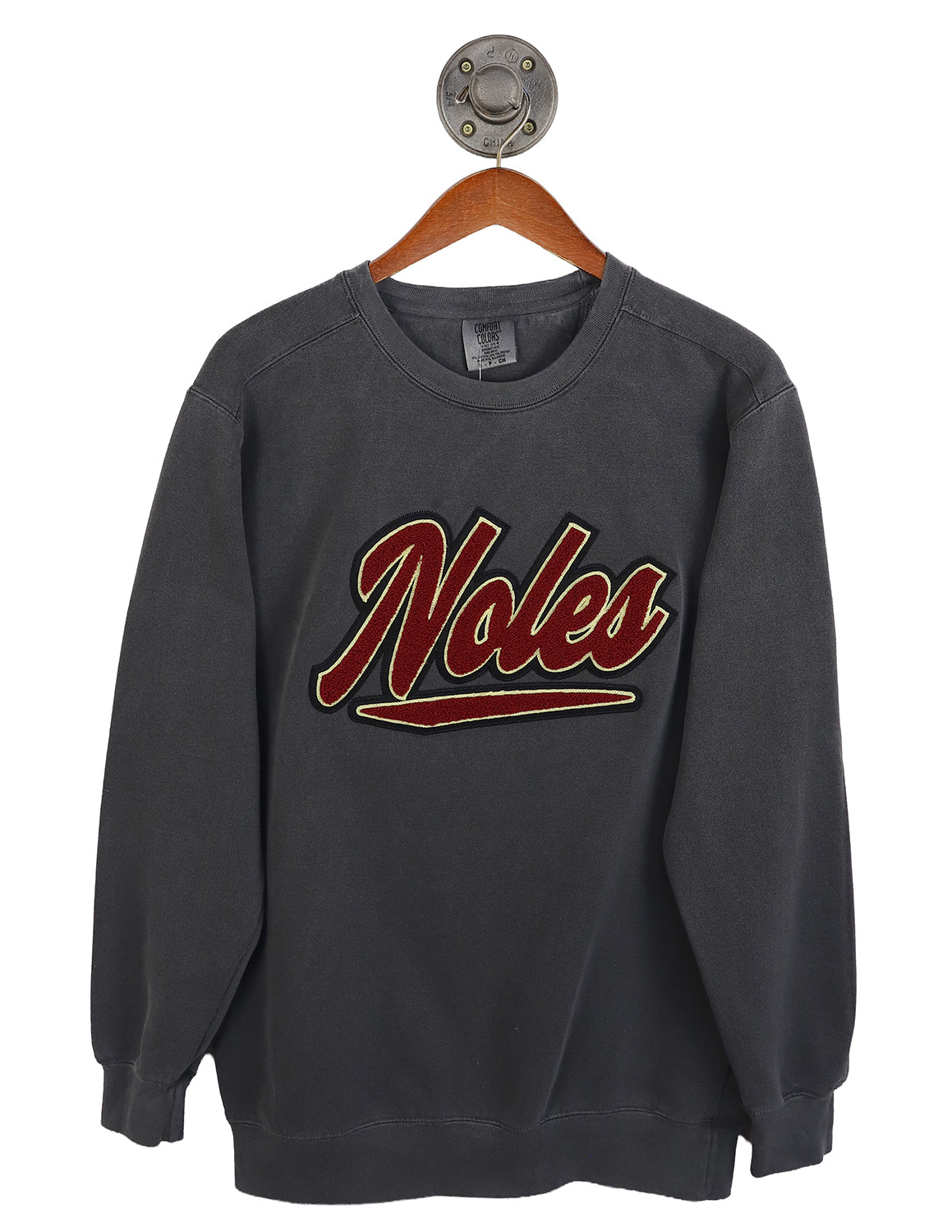 FSU Chennille Bold Script Crewneck