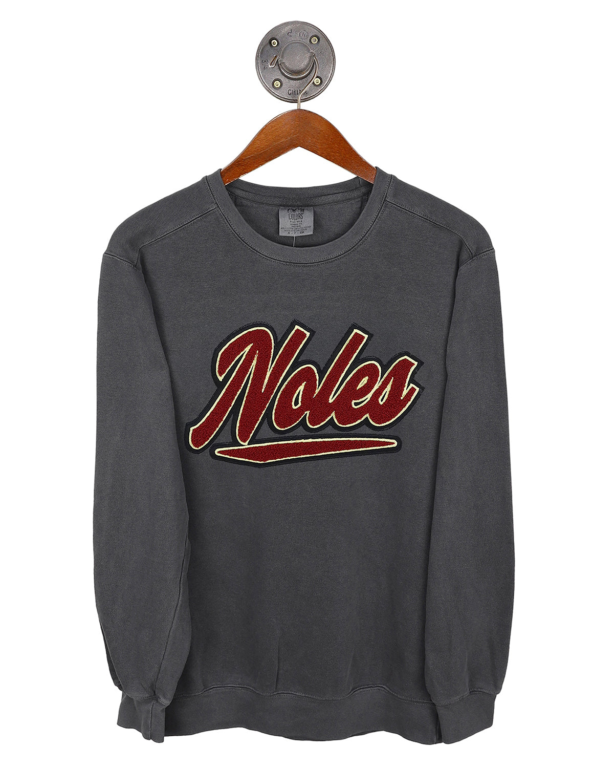 FSU Chenille Bold Script Crewneck