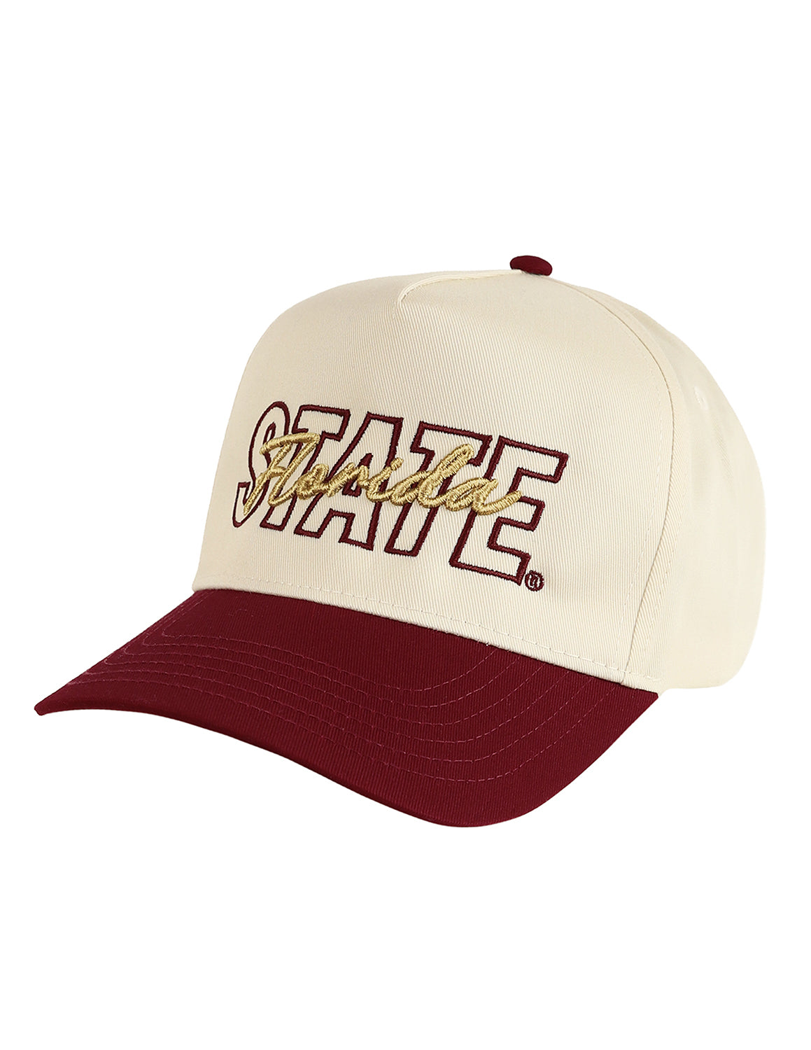 FSU 3D Script Over Outline Hat