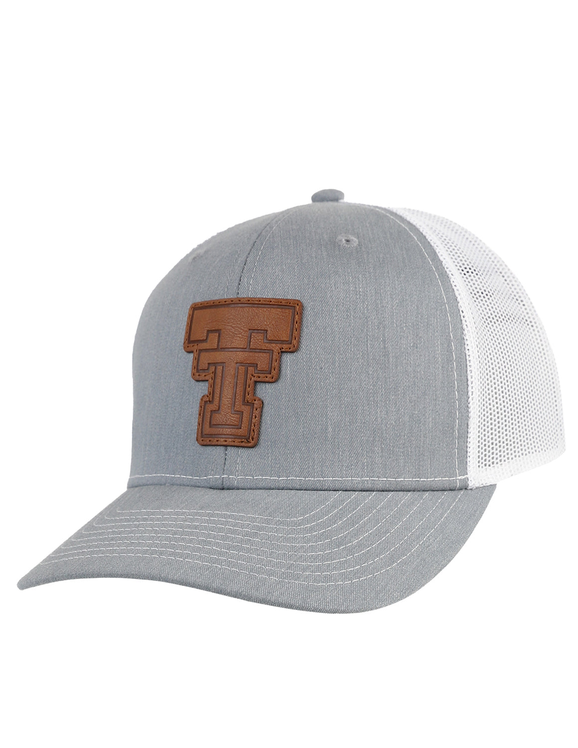 TTU Leather Double T Patch Hat