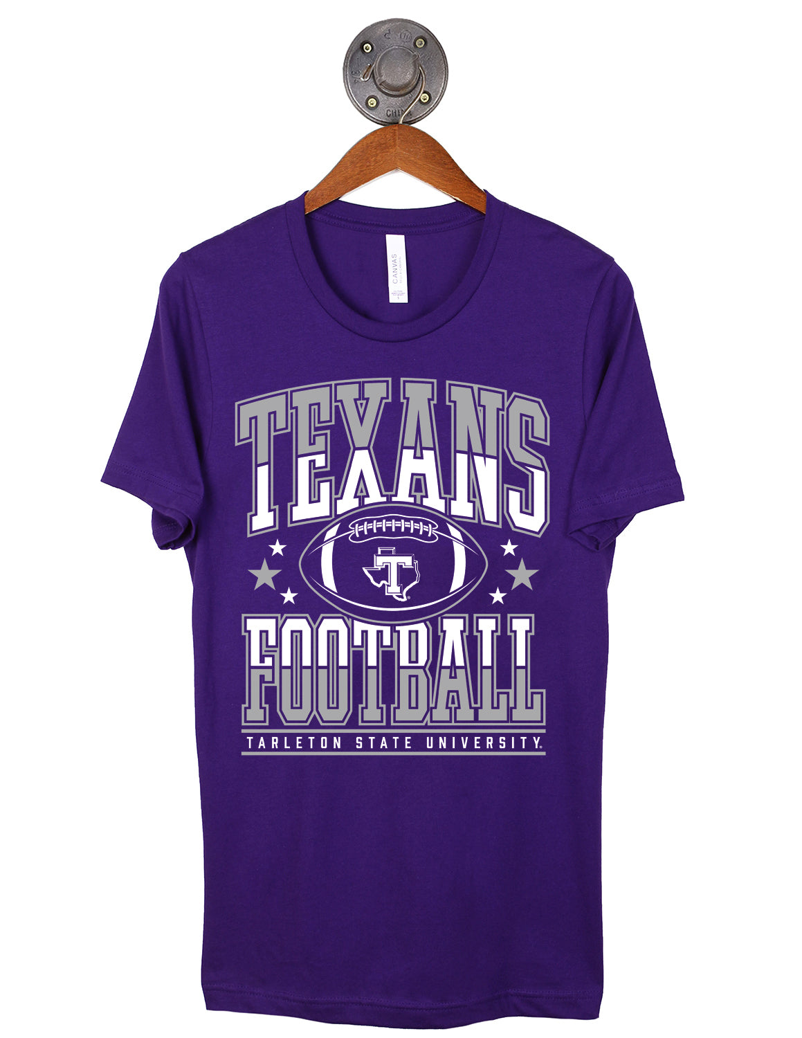 TSU Football Stack it Up Short Sleeve