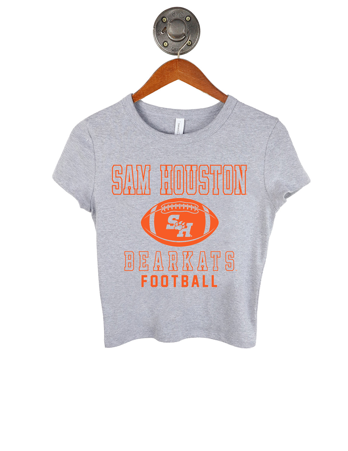 SHSU Football Easy Does It Micro Rib Baby Tee